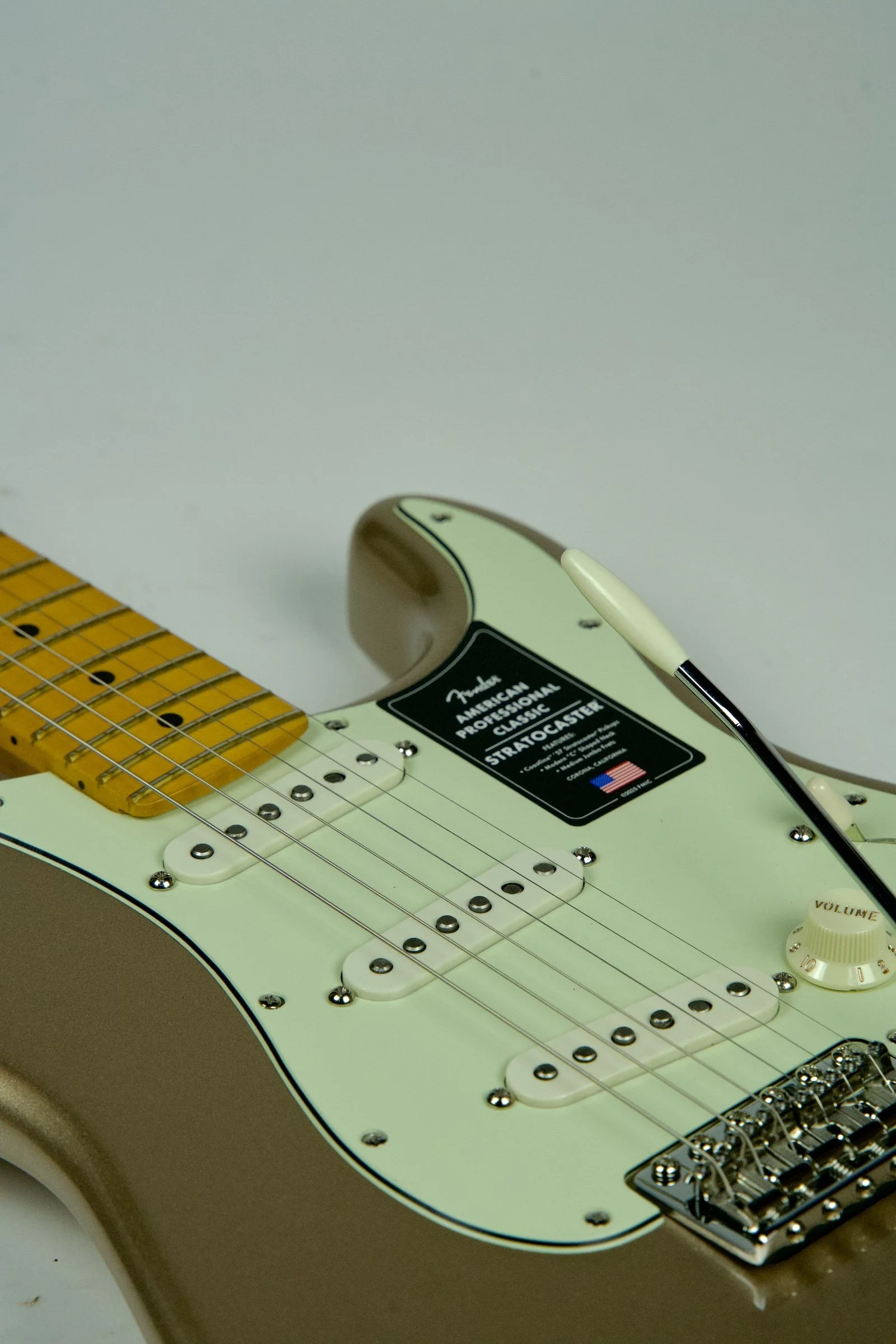 Fender American Professional Classic Stratocaster Electric Guitar Firemist Gold20.jpeg