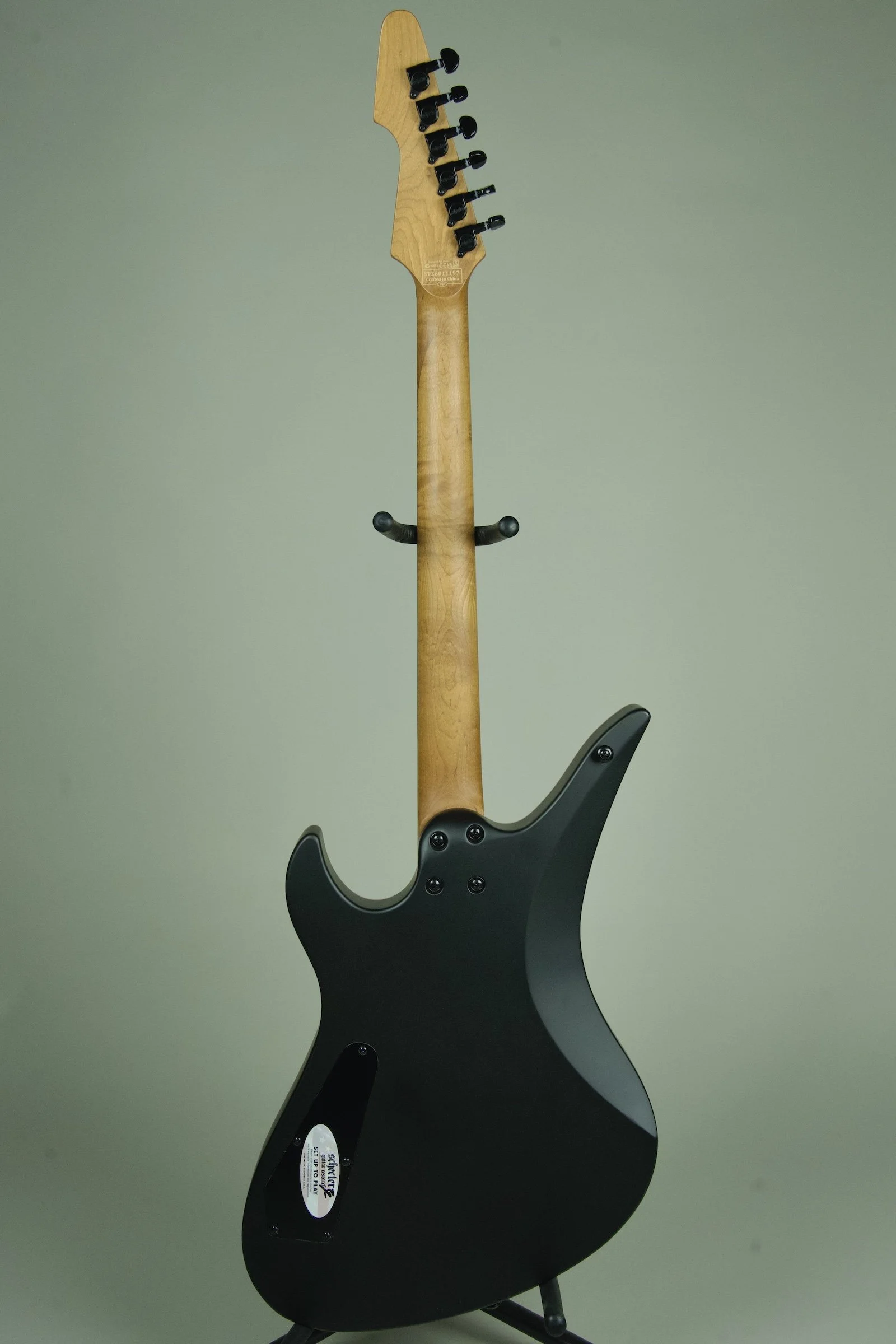 Schecter Avenger Standard Electric Guitar - Charcoal Satin6.jpeg