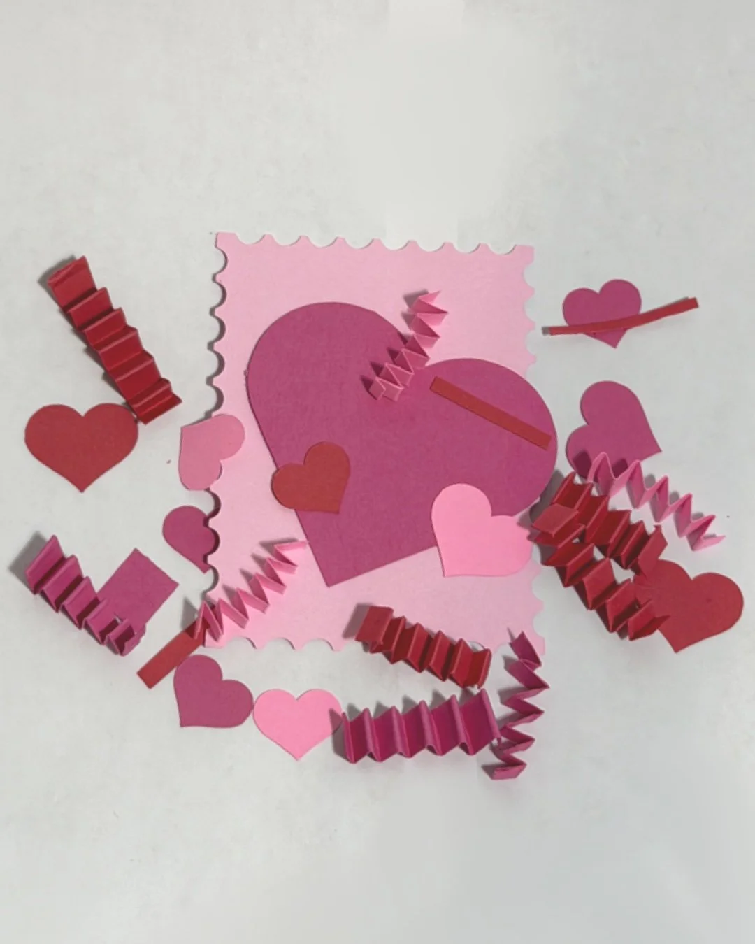 Valentine Confetti Card