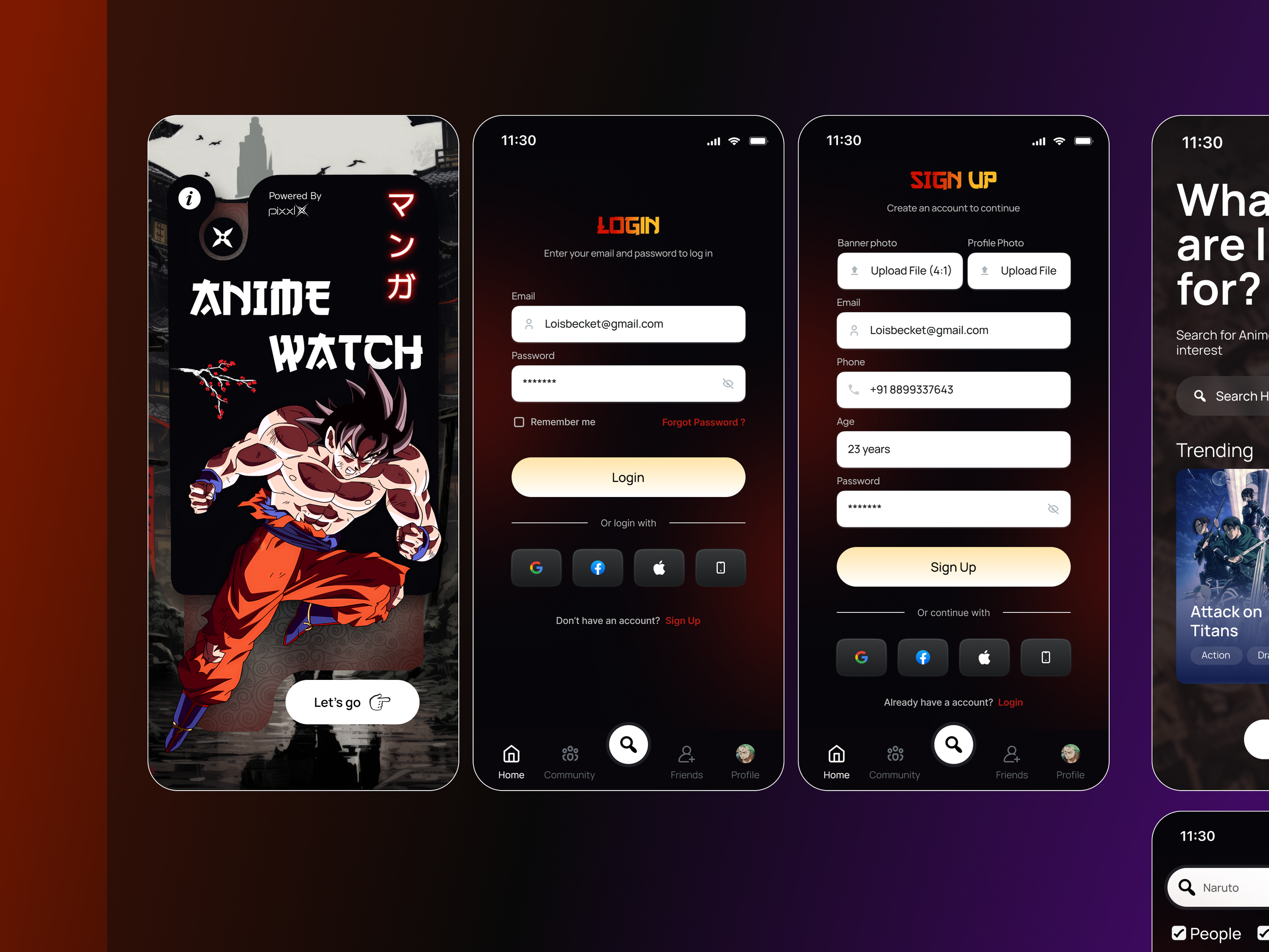 Anime Watch App