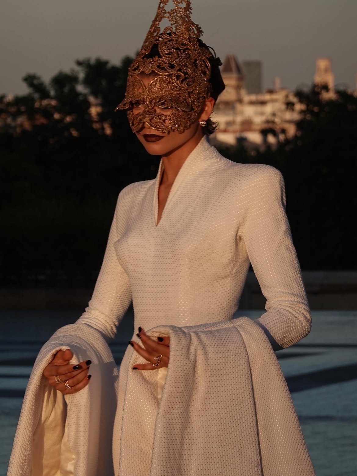 The essence of @madamedebrashaw  in the Golden Hour.... 📷 @coree.moreno.jpg