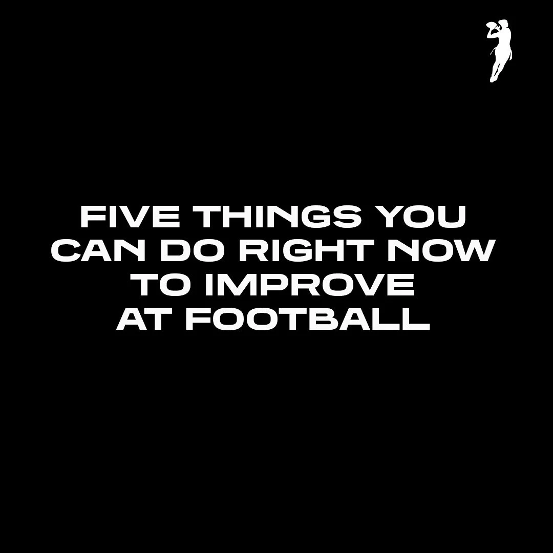 Football season is here! 

Football is a sport that involves strategy, technique, and terminology that can be confusing. A great way to improve your football IQ is to watch it!

This is the perfect time to take mental reps by watching the pros at wor