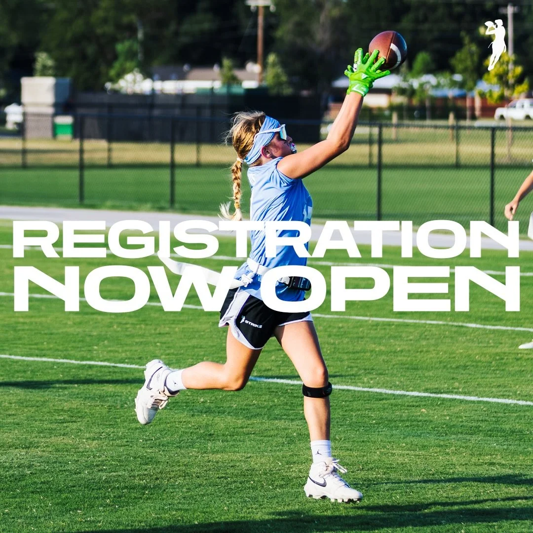 Registration for the Oklahoma City girls&rsquo; flag football spring session is almost up!

Thaw out from the winter weather and join us now! (Link in bio)