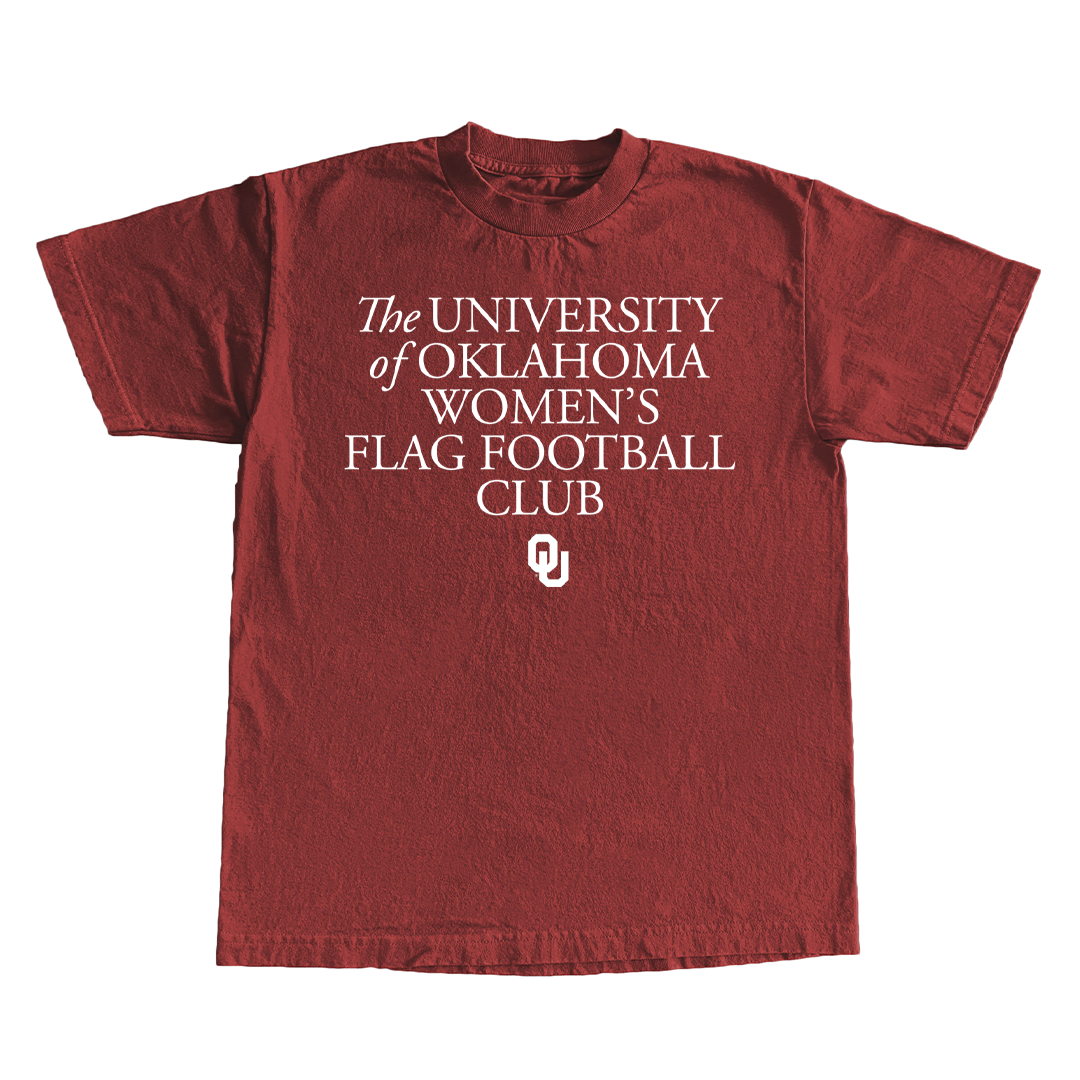 OU Women's Flag Football Club Fundraising Tee