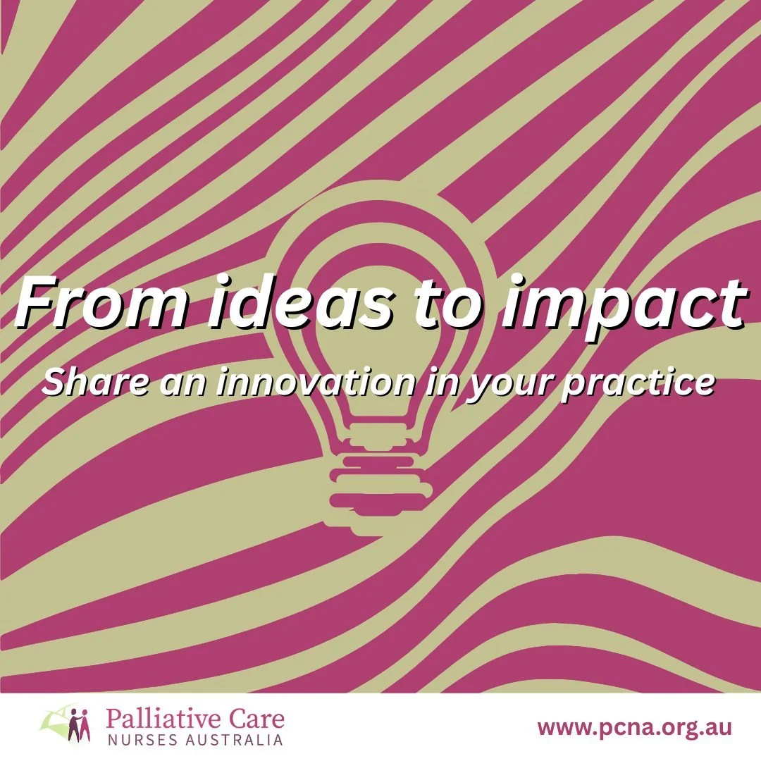 Innovation in palliative care is not always about big technology or major breakthroughs. Often it is the small changes - a new way of working with families, a shift in communication, or a practical approach that brings greater comfort and dignity.

 