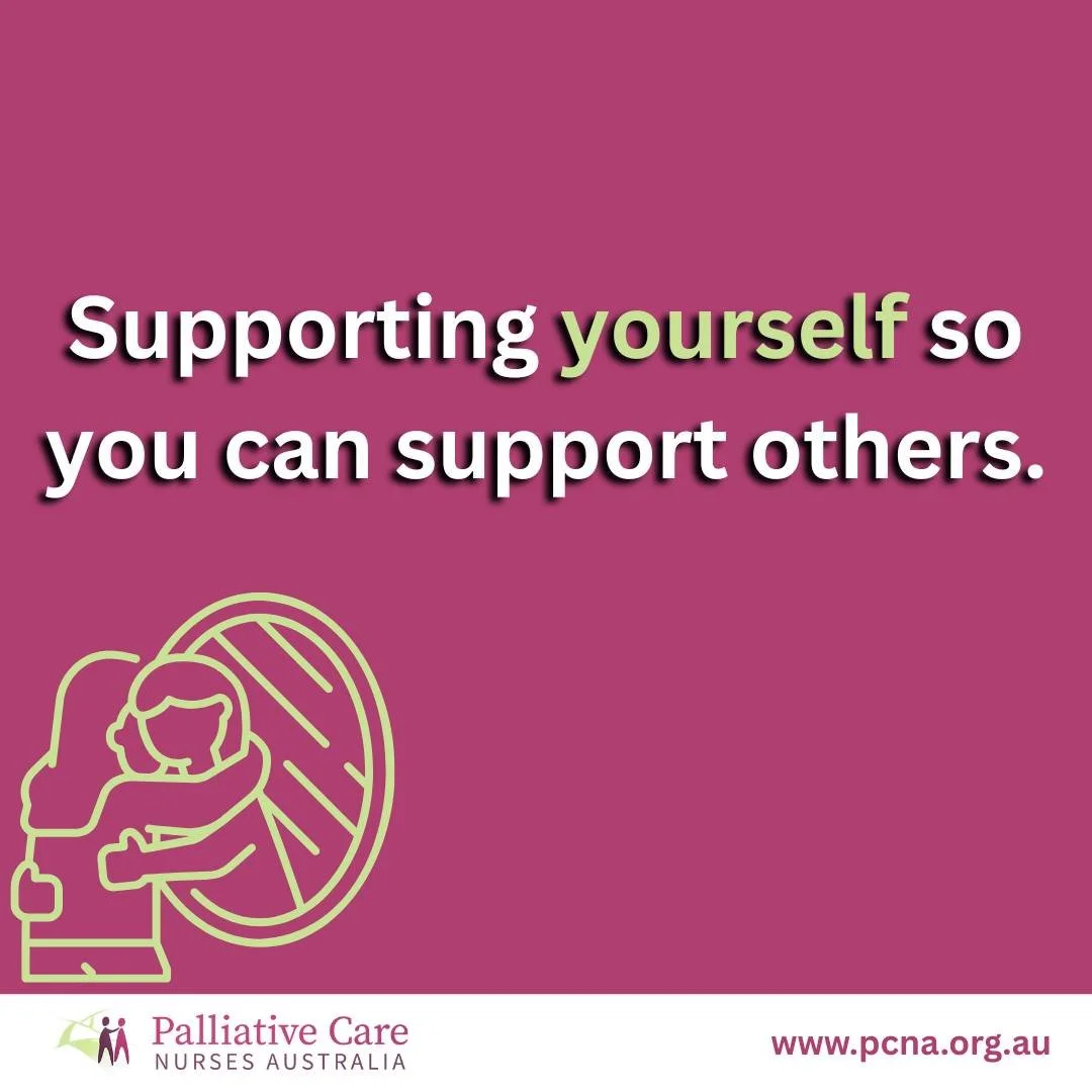 Supporting yourself so you can support others

In palliative care, the emotional and physical demands of the work can be significant - especially toward the end of the year. While your focus is so often on the people, families and communities you sup