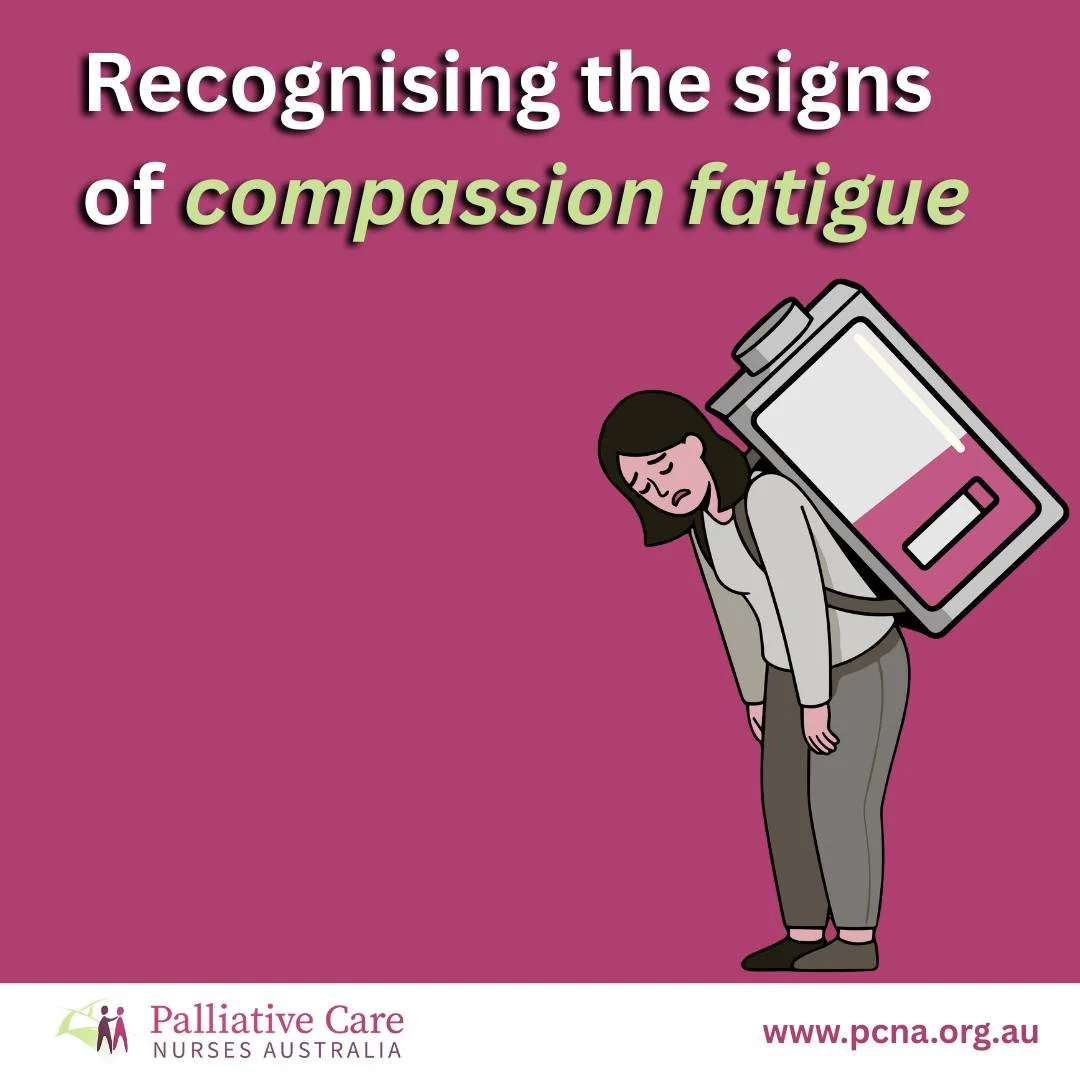 Recognising the signs of compassion fatigue

In palliative care, the emotional demands of supporting people and families through significant moments can accumulate quietly over time. This can lead to compassion fatigue &ndash; a natural and understan