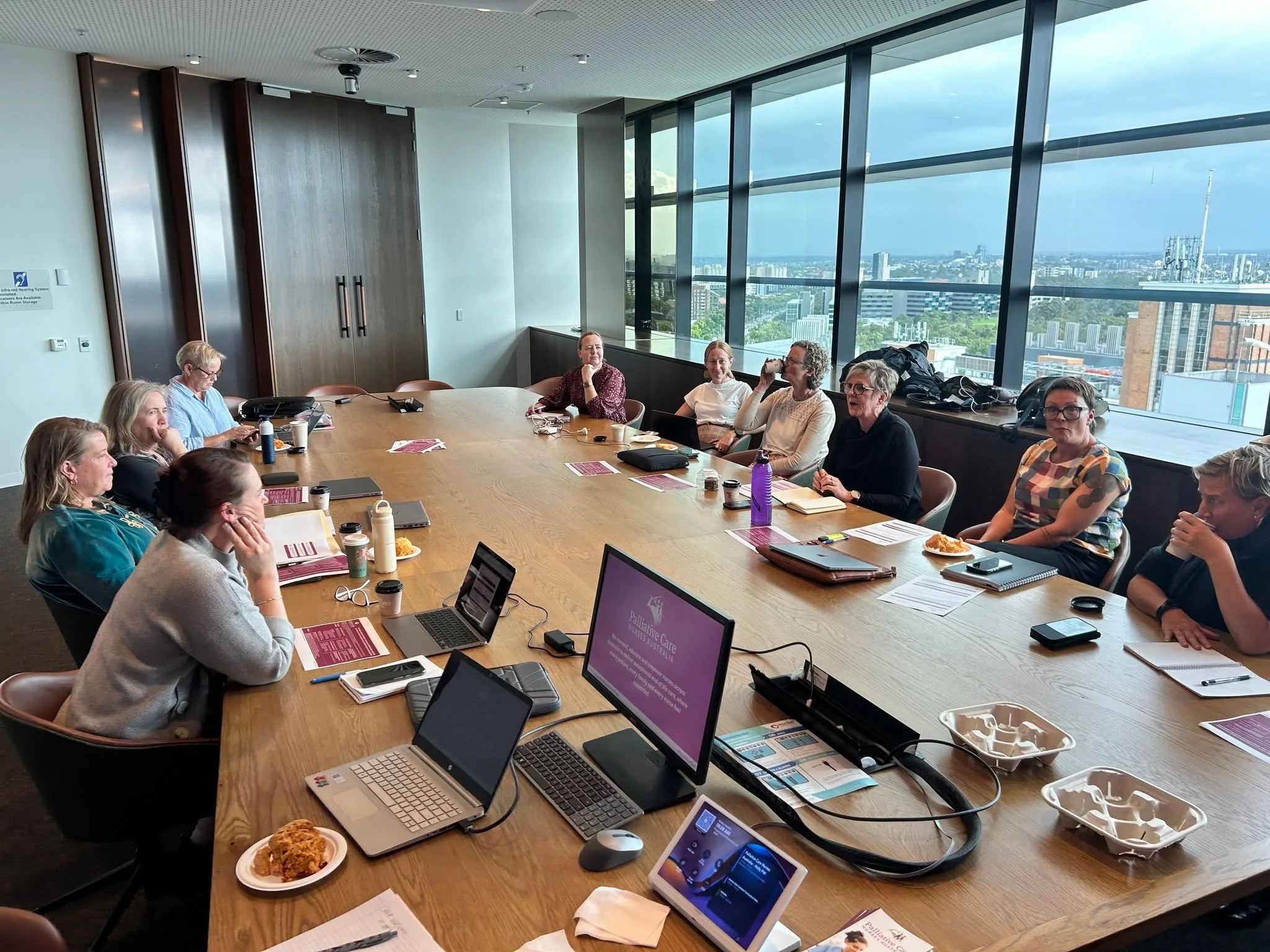 Today we are in Melbourne Naarm with the PCNA Steering Committee for a rare in person strategic planning session.

With members based across the country and usually meeting online, this time together is both meaningful and important. It creates space