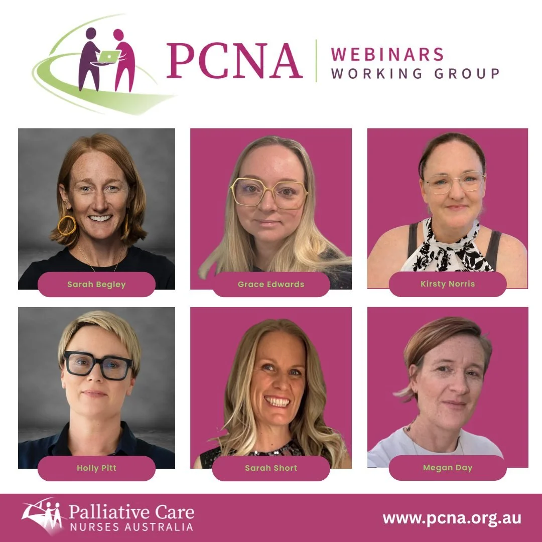 At PCNA, education is built by nurses, for nurses.

We&rsquo;re proud to launch our new Webinars Working Group - bringing together members from across the country to help shape our national education program.

Headed up by PCNA Steering Committee mem