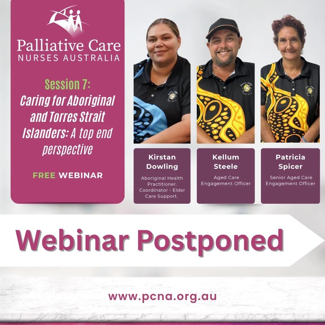 Thank you to everyone who registered for Caring for Aboriginal and Torres Strait Islander Patients: A Top End Perspective.

While this webinar was recently postponed, we know there continues to be strong interest in this important conversation.

We w