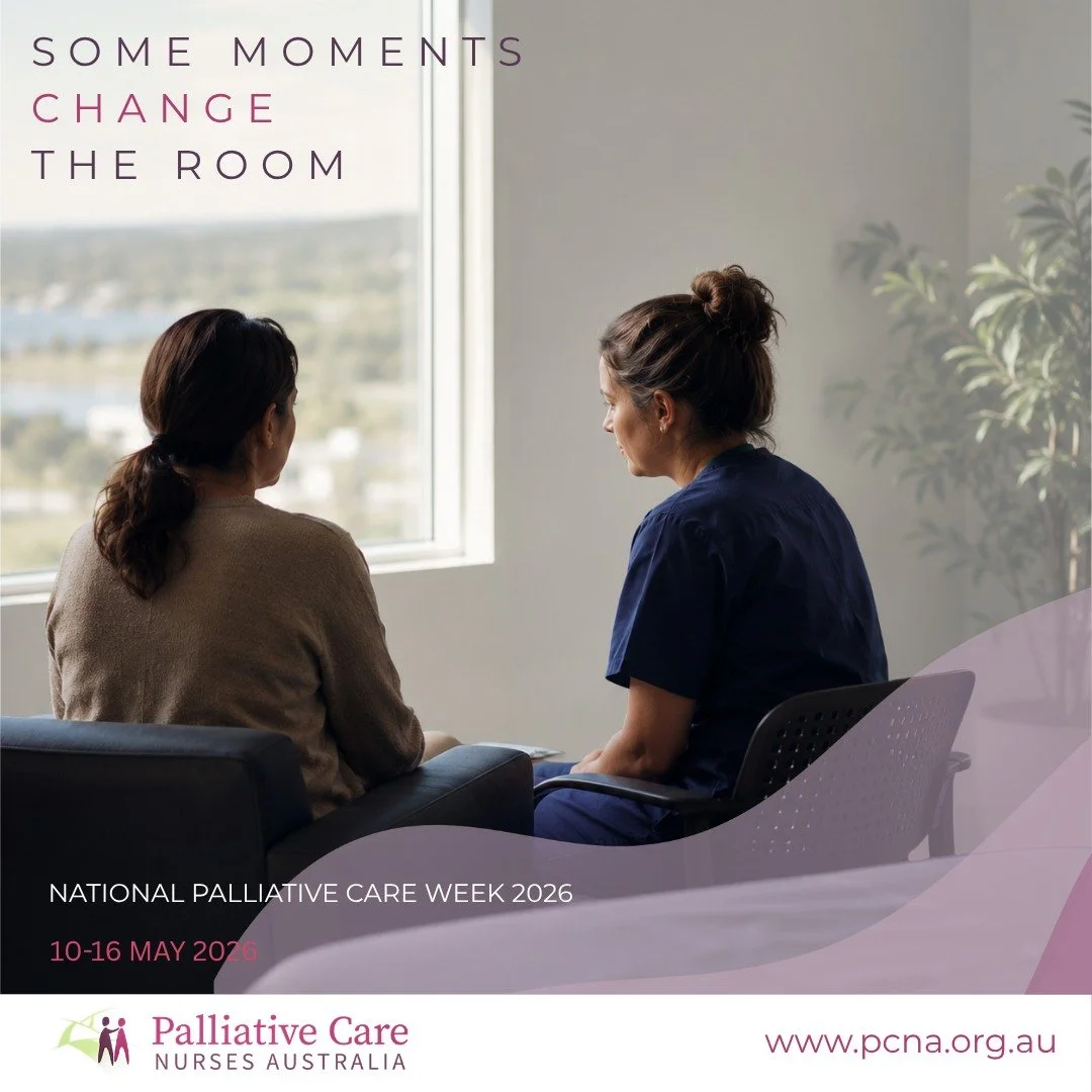 Some moments change the room.

In palliative care nursing, not every important moment is loud. Sometimes it is a conversation, a pause, a shift in understanding or simply being present beside someone when they need support.

As National Palliative Ca