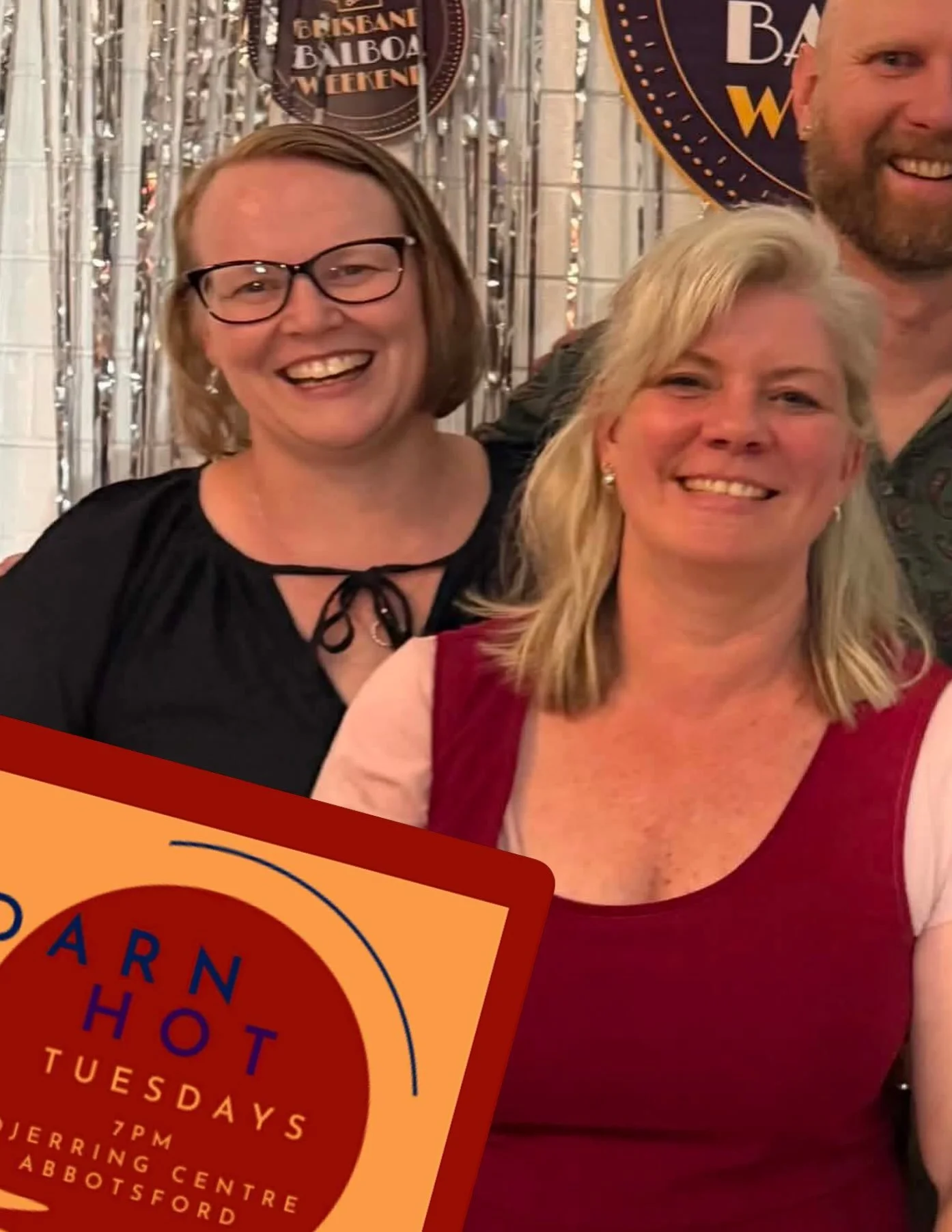 Teaching this Darn Hot Tuesday - Nicki &amp; Karen!! They&rsquo;ll be sharing some of their favourite bal swing variations. Join us to add some more shapes to your repertoire. As always you&rsquo;ll find us at Djerring centre @7pm Tuesdays.