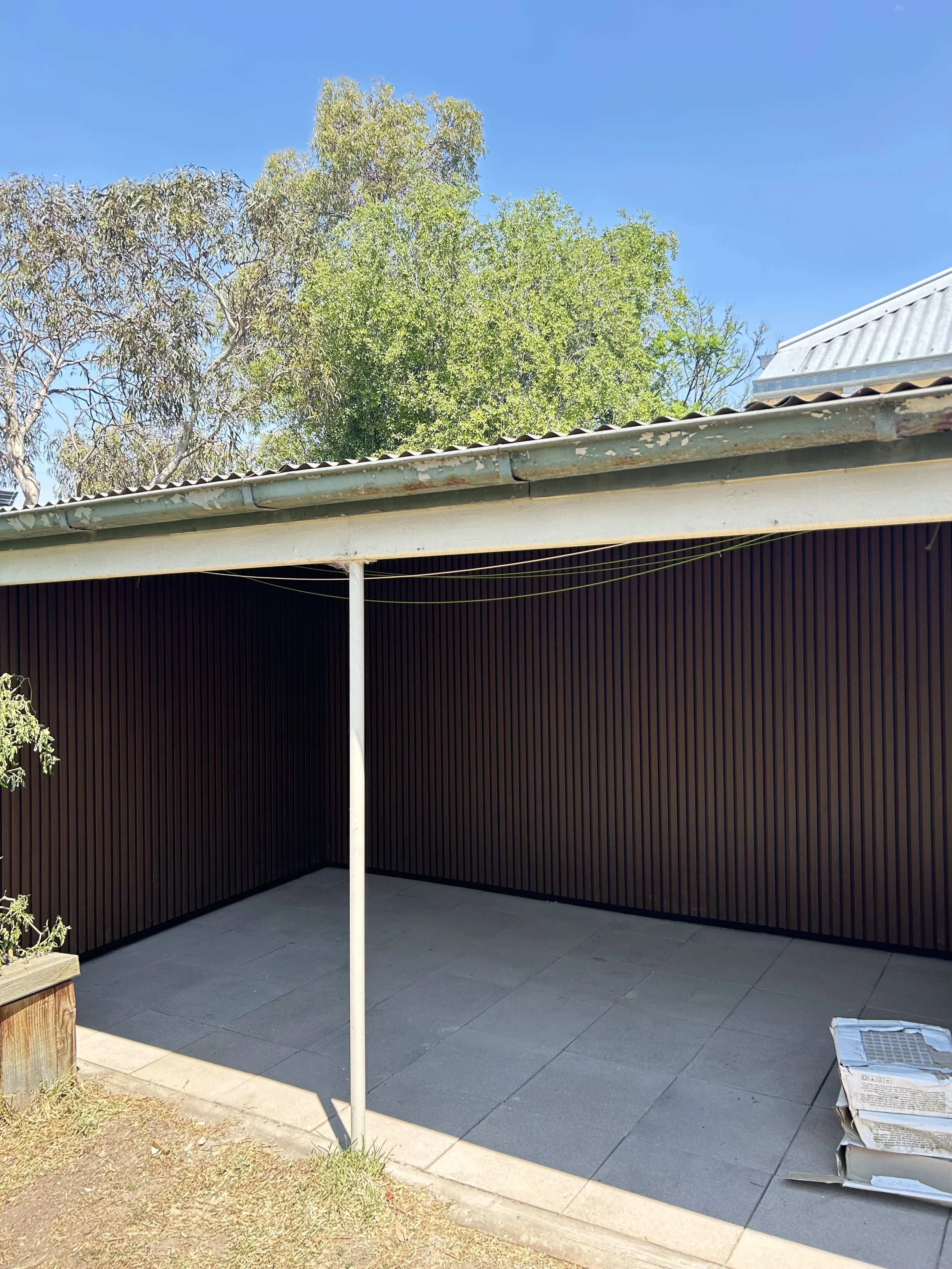 Covered Patio Restoration - Newport 