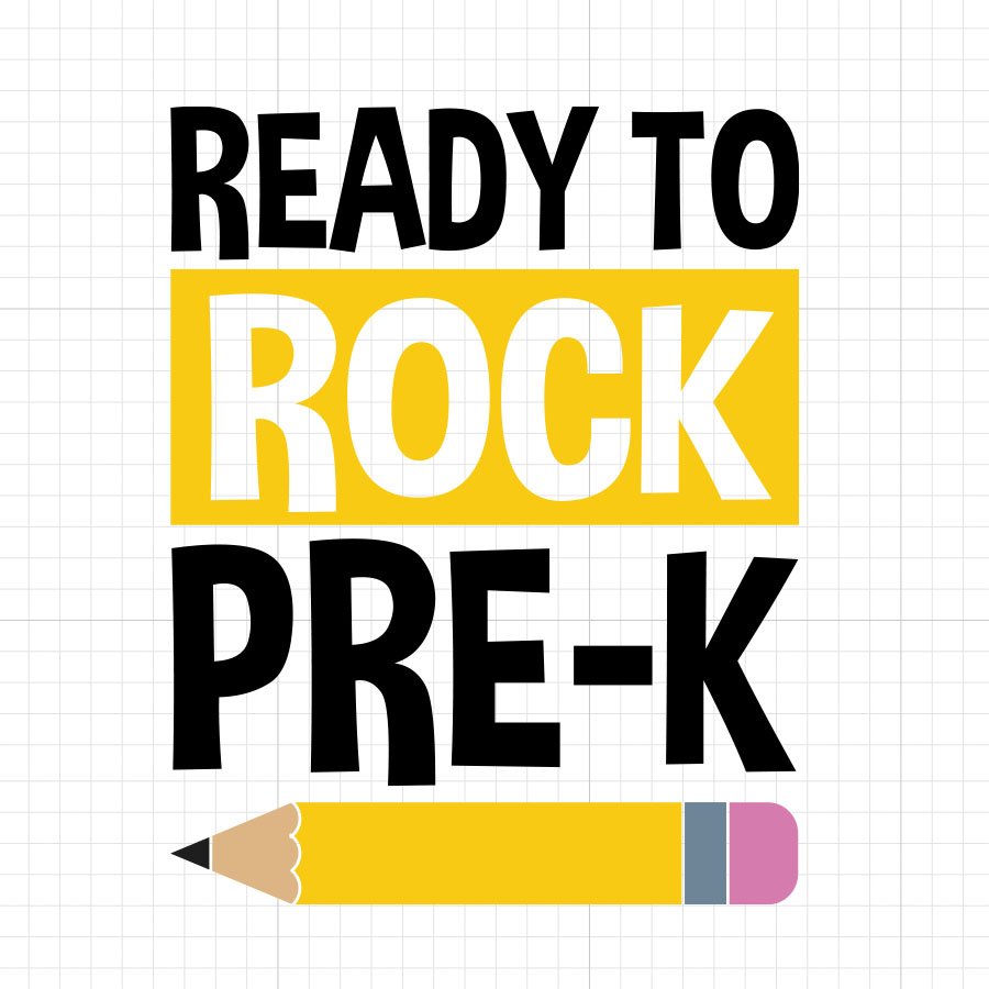 Ready To Rock Pre-K SVG