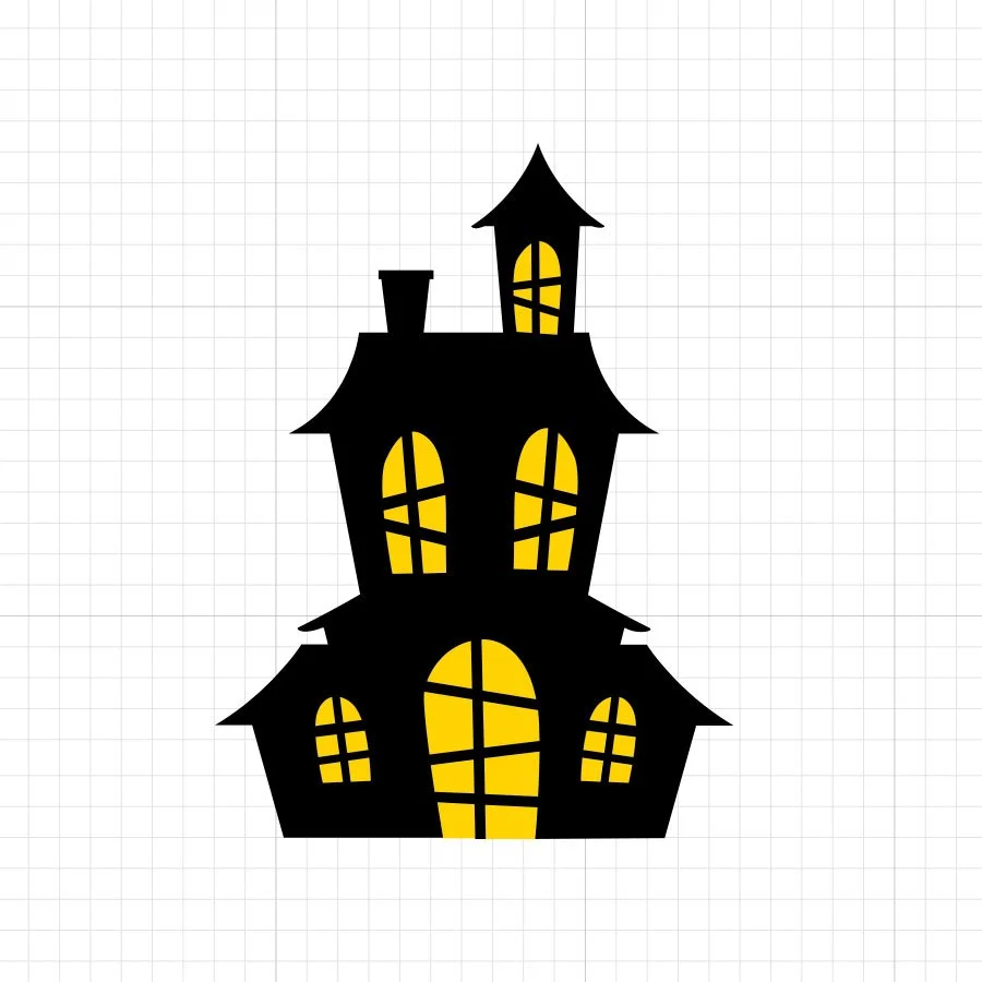 Haunted House SVG