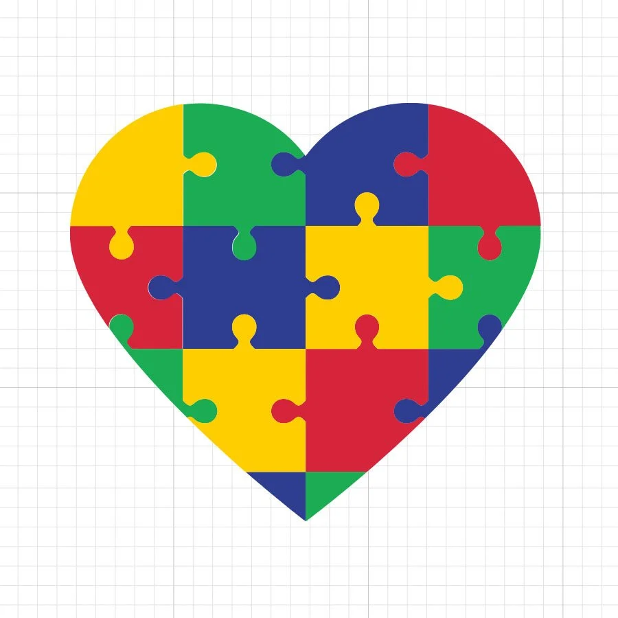 Autism Heart SVG