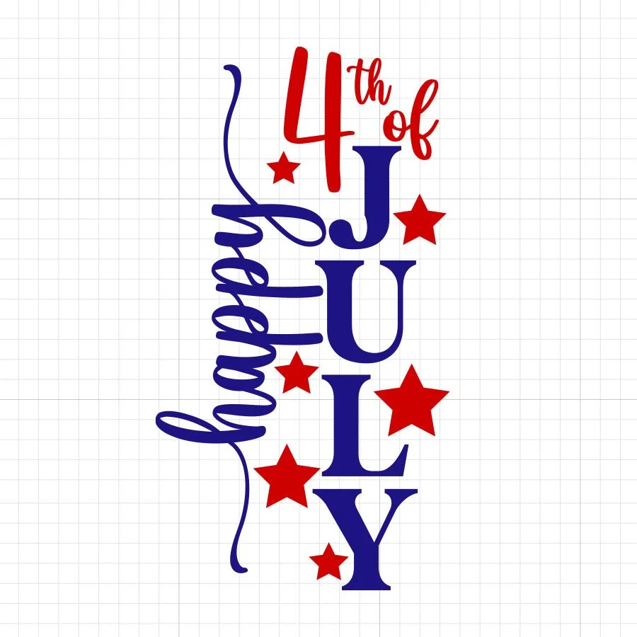 Happy Fourth Of July SVG