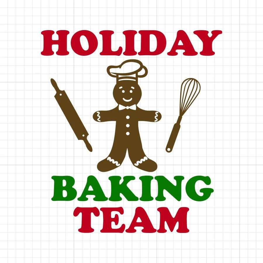 Holiday Baking Team SVG