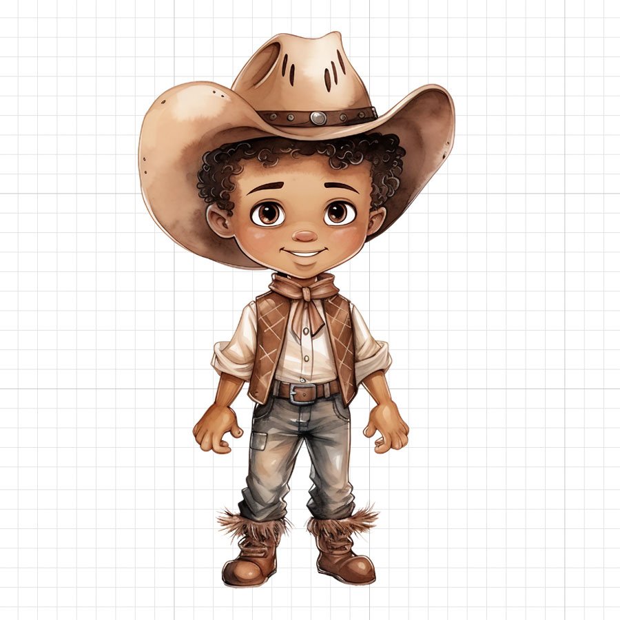 Cute Cowboy PNG