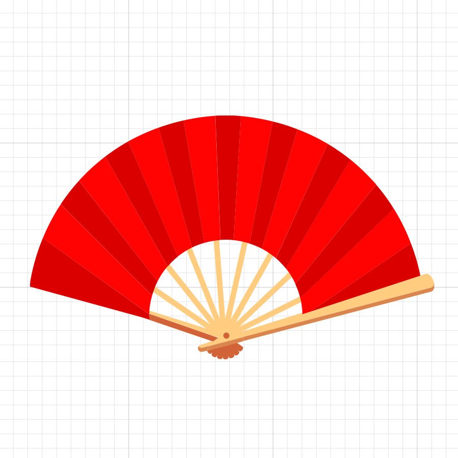 Folding Fan SVG