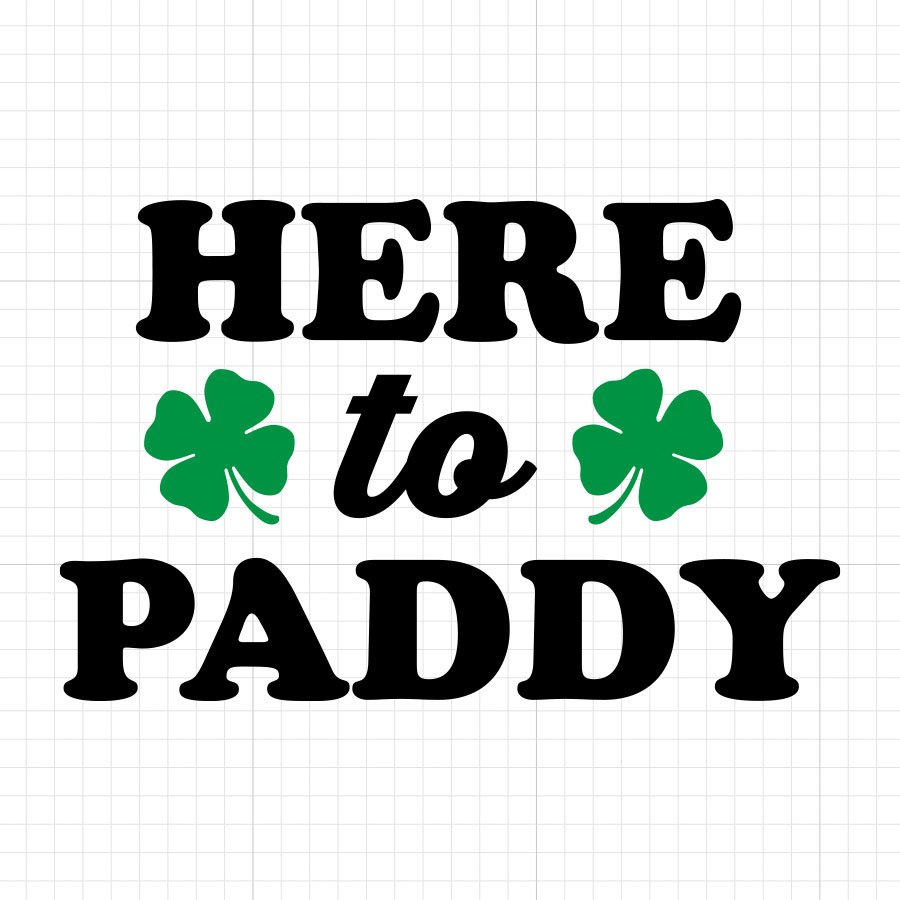 Here To Paddy SVG