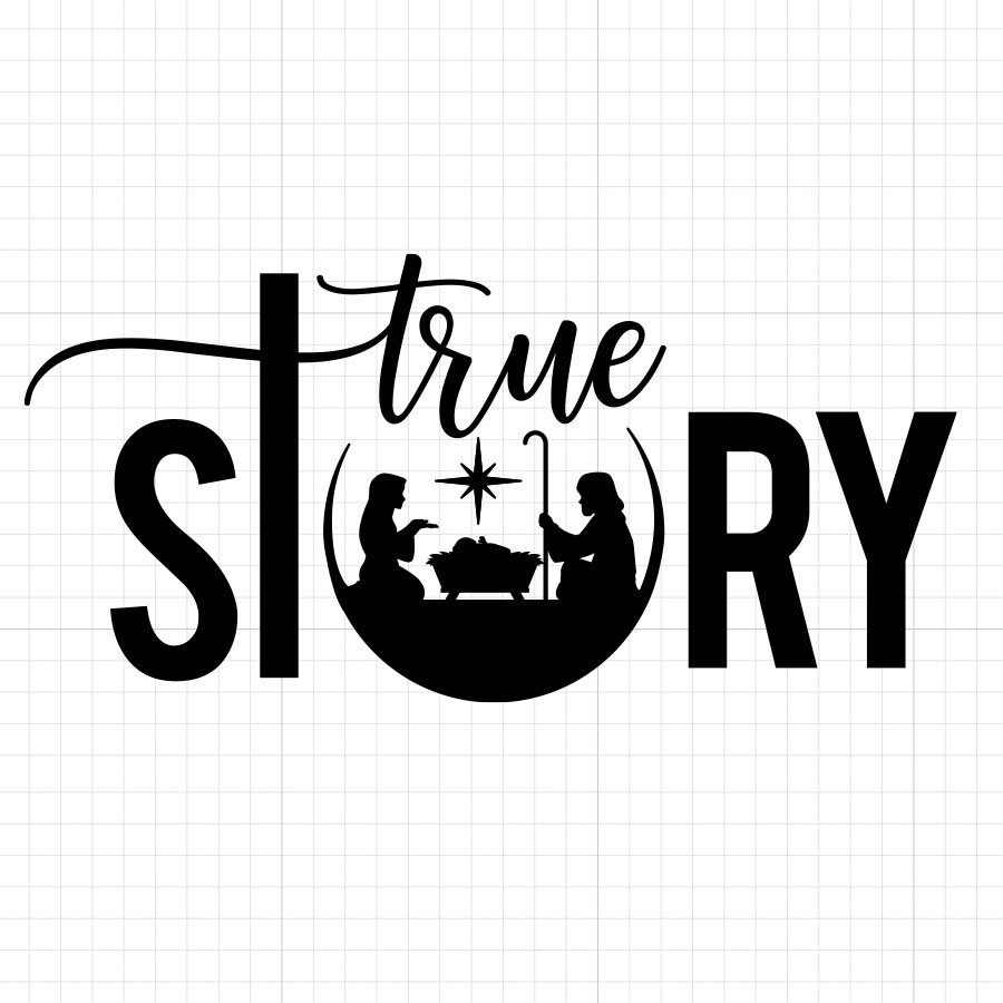 True Story SVG