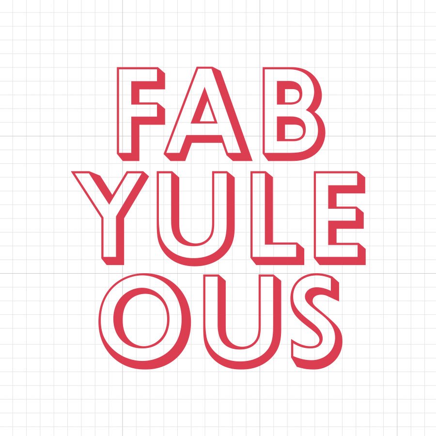 Fab Yule Ous SVG