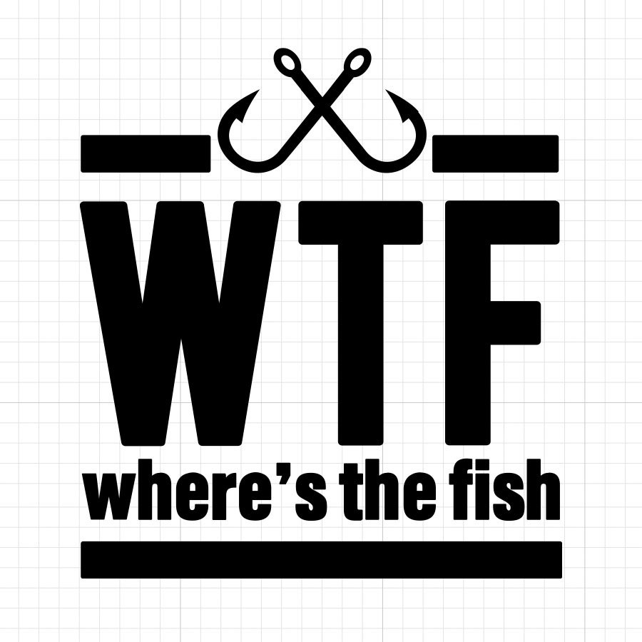 Where's The Fish SVG