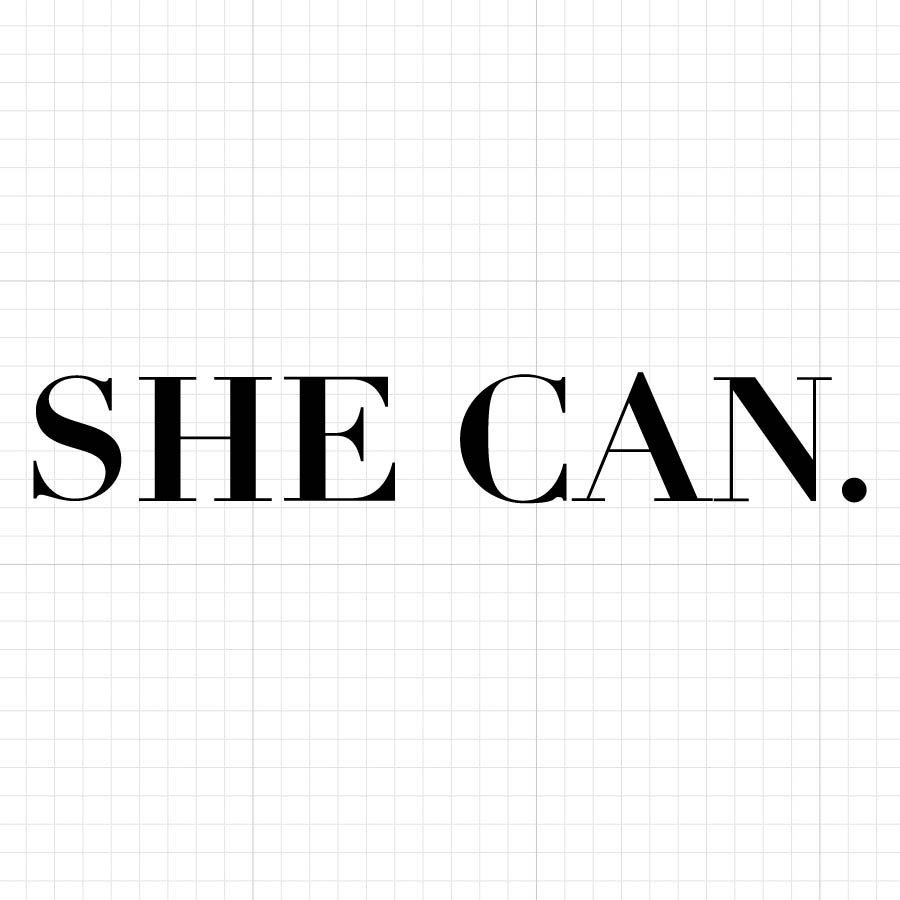 She Can SVG