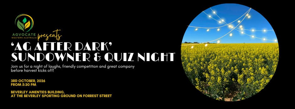 'Ag After Dark' Sundowner & Quiz Night