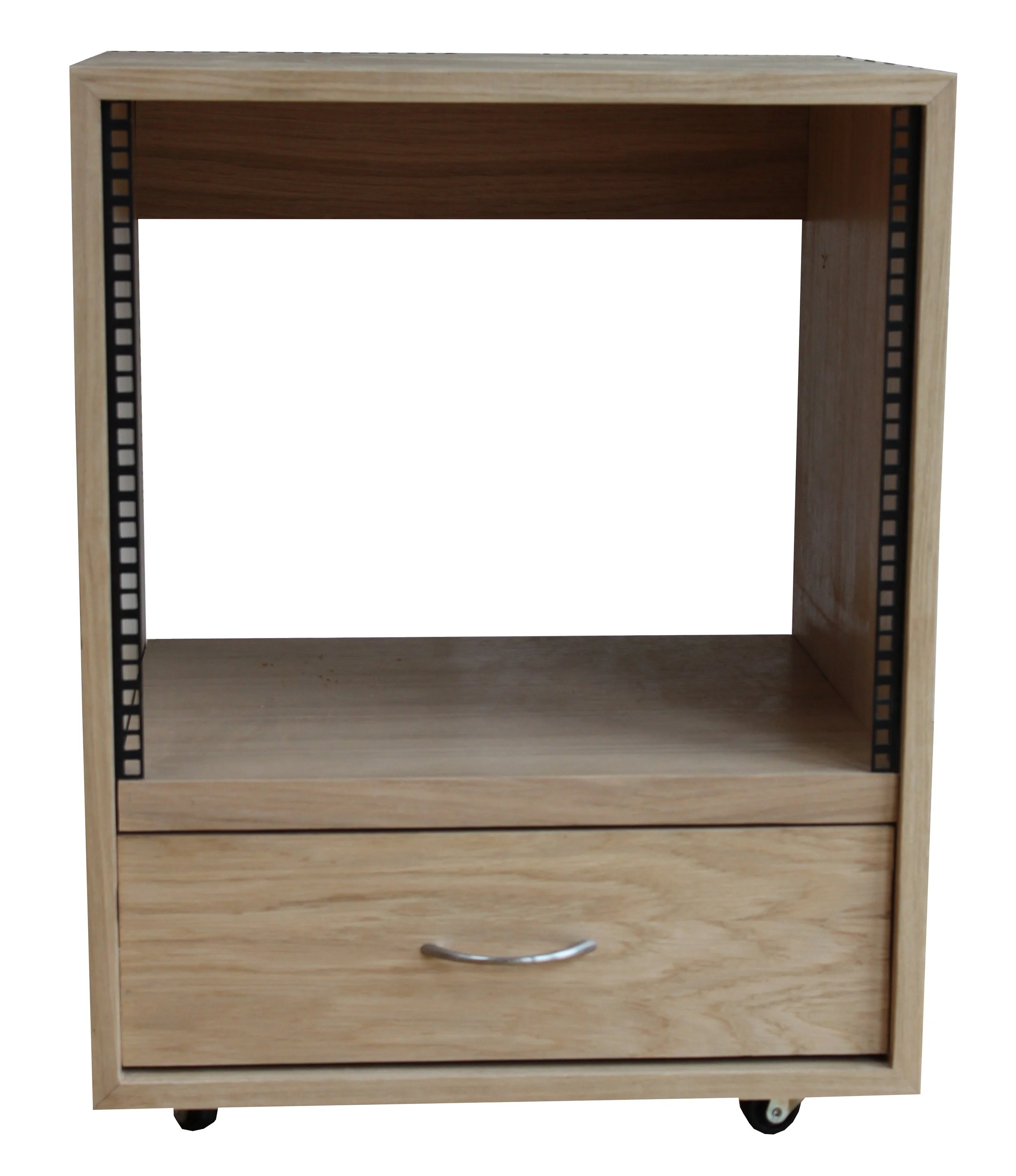 music recording studio rack unit with drawer