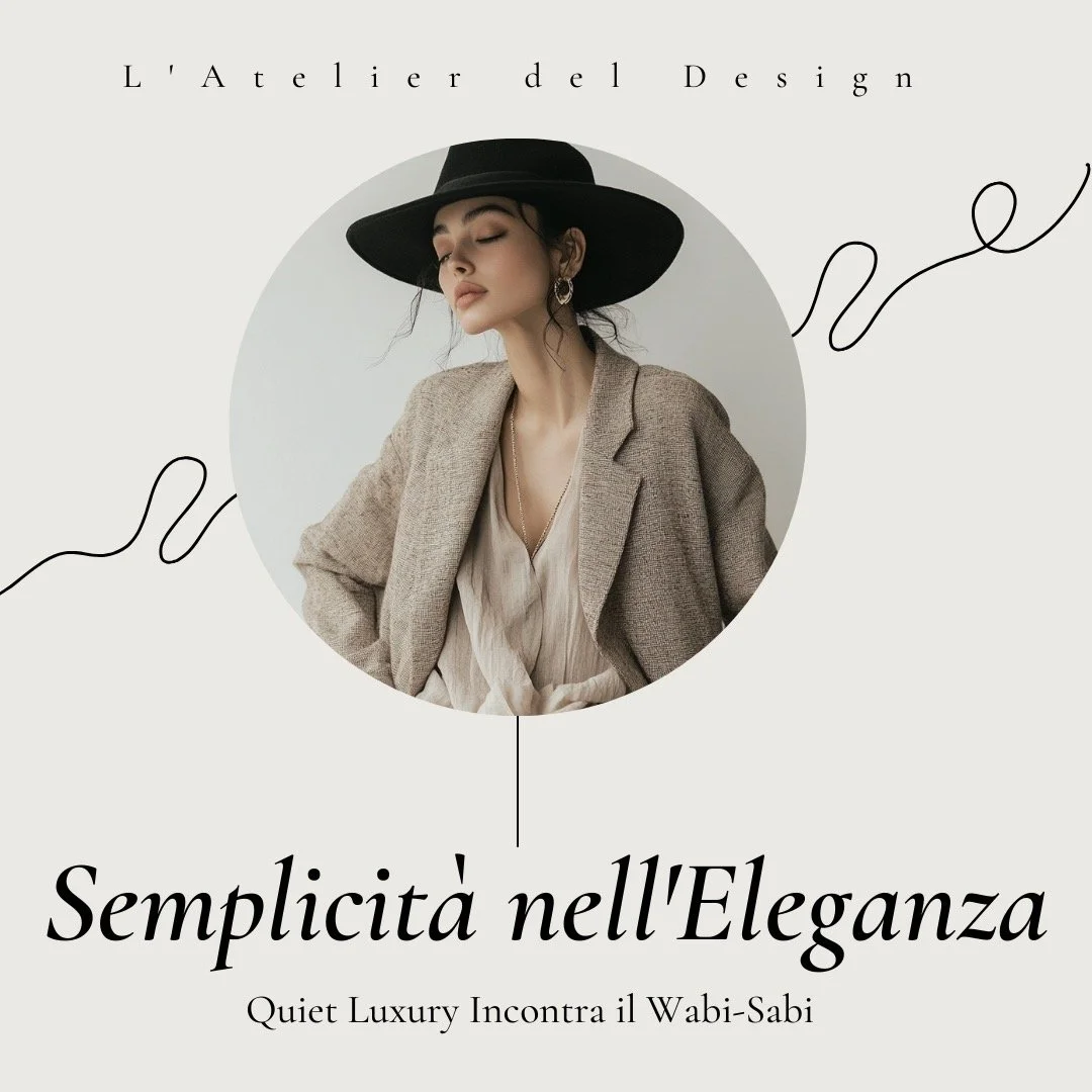 Semplicit&agrave; nell'Eleganza | Quiet Luxury Incontra il Wabi-Sabi In un mondo di tendenze rapide, c'&egrave; una bellezza nell'abbracciare l'imperfezione e l'eleganza senza tempo. Il lusso silenzioso di texture morbide e materiali naturali parla d