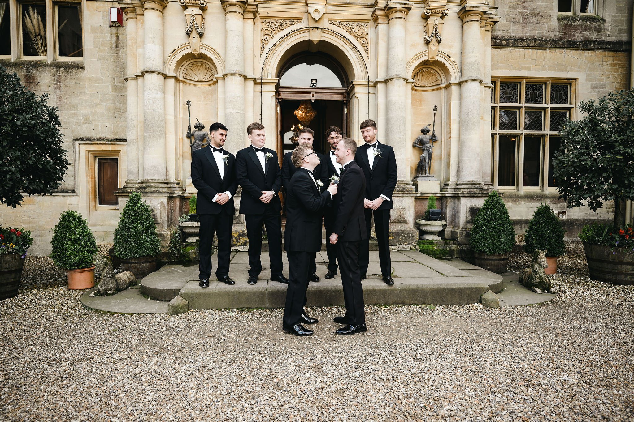 Groom and Groomsman