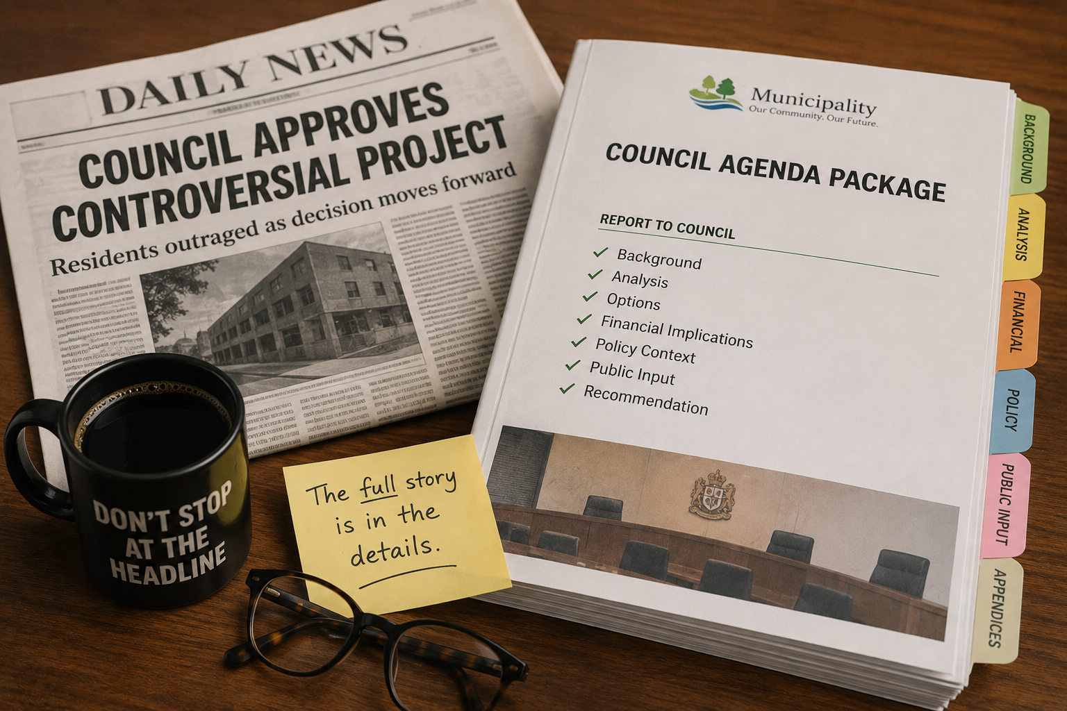 Council Decisions Are More than Headlines, Soundbites and Social Media Posts&nbsp;