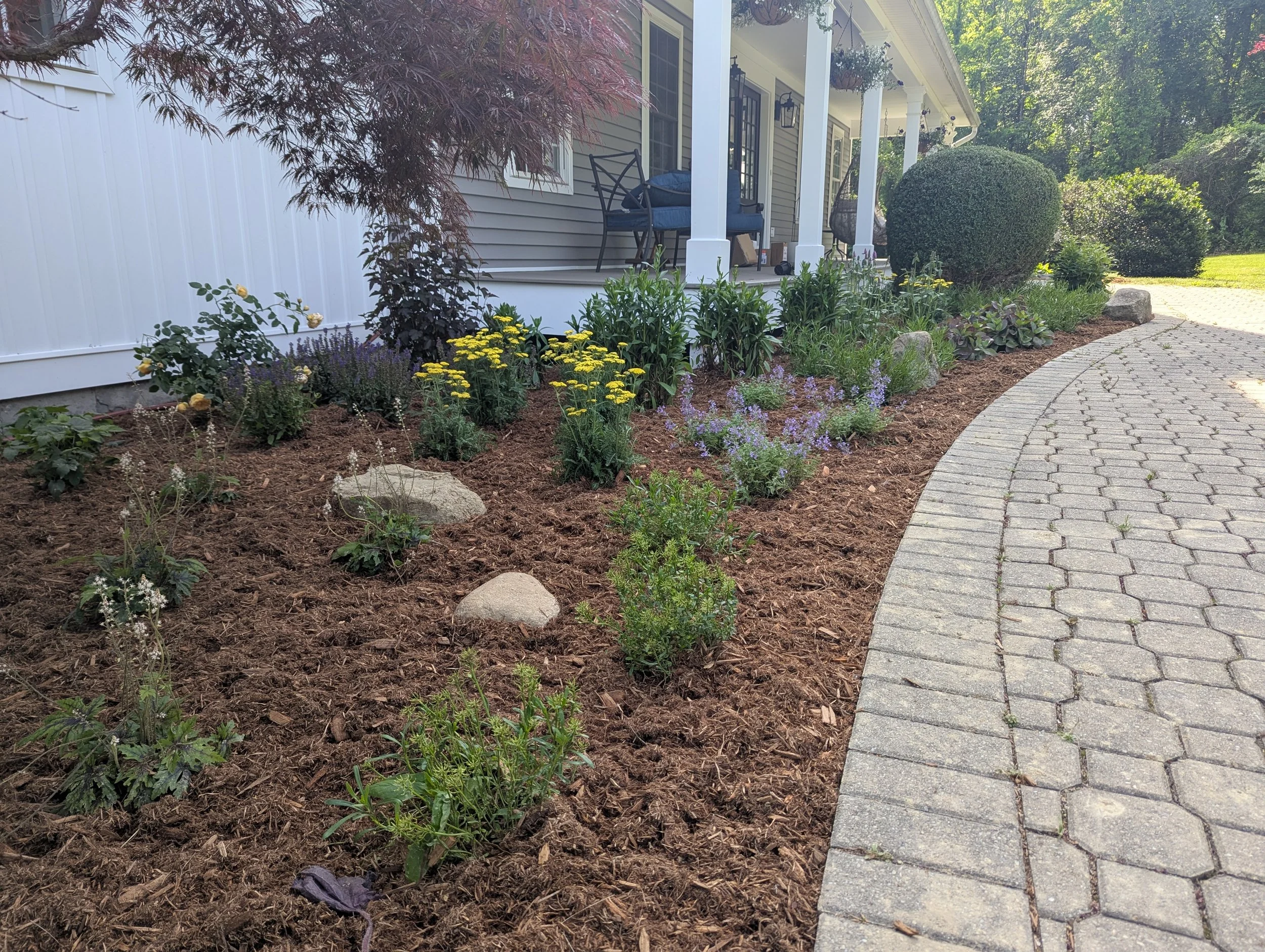 2025 Entryway garden design | Pleasant Valley