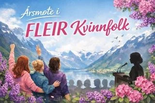 Årsmøte og medlemskveld FLEIR Kvinnfolk
