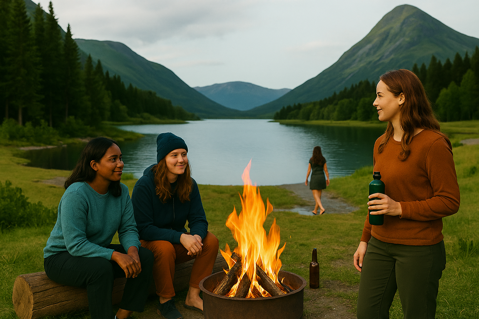 Kveldsmattur til Skaudalsvatnet (Karihaugen) 