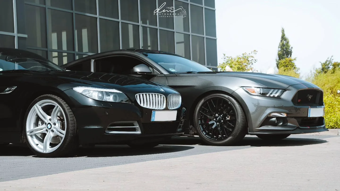 Mustang + BMW Z4🚘💥

#auto #automotive #car #carporn #carphotography #carphotographer #photography #photographer #mustang #bmw #bmwz4