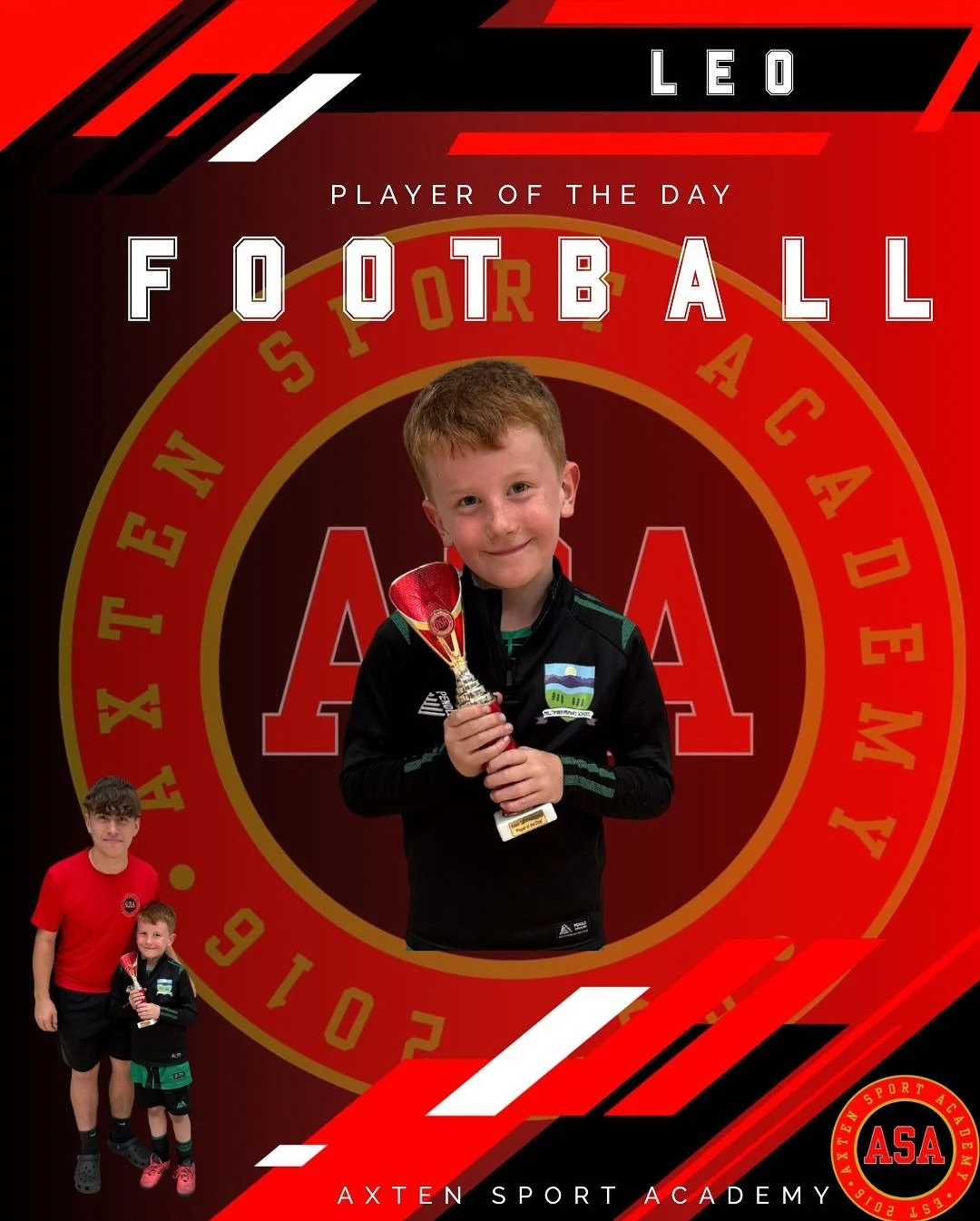 Leo, Mithun &amp; Andy 🏆 

My player of the day goes to someone who has tried very hard all week. He has been a joy to coach and always makes the coaches smile. That&rsquo;s why my player of the day goes to Leo!

My player of the day goes to someone