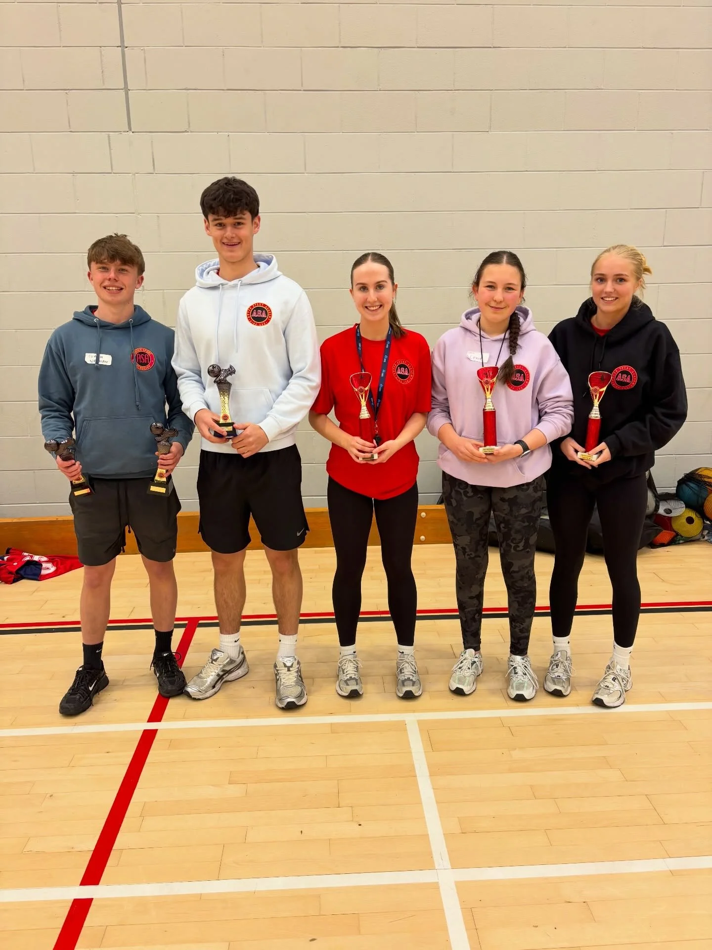 Our Coaching Team for Easter 2026 ready to deliver our end of day presentation! 🏆 👏 

Lexie is one of our volunteer coaches participating in  a coaching experience week before applying for a permanent coaching position. This is a valuable opportuni