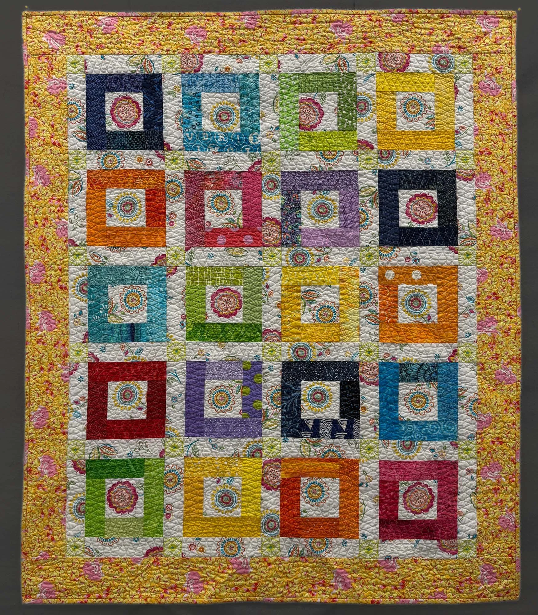 "Life in the Garden" - 36" x 42"