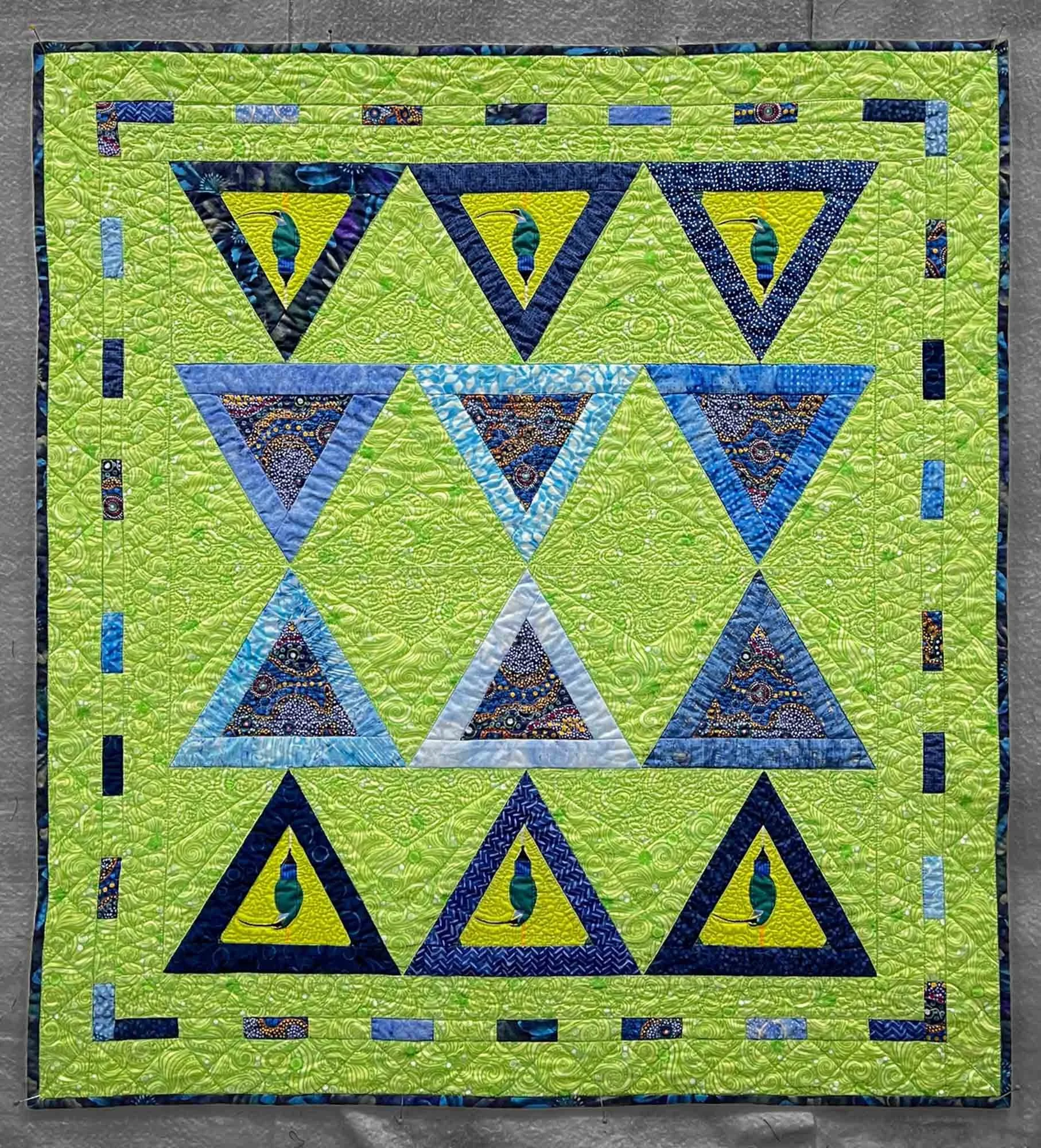 "Humming Along" - 30" x 32.5"