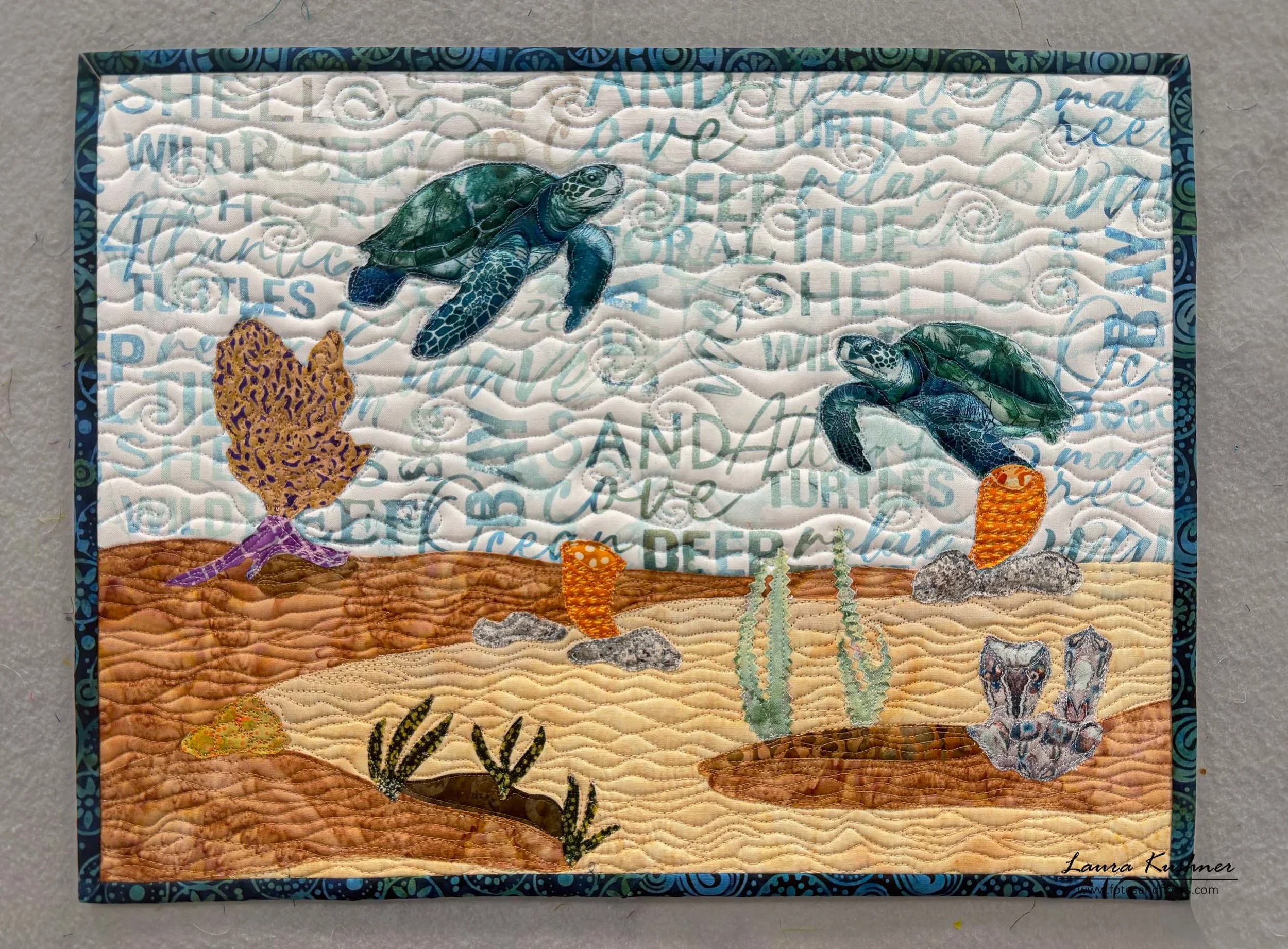 "Turtle Twos-day", 13" x 17.5"