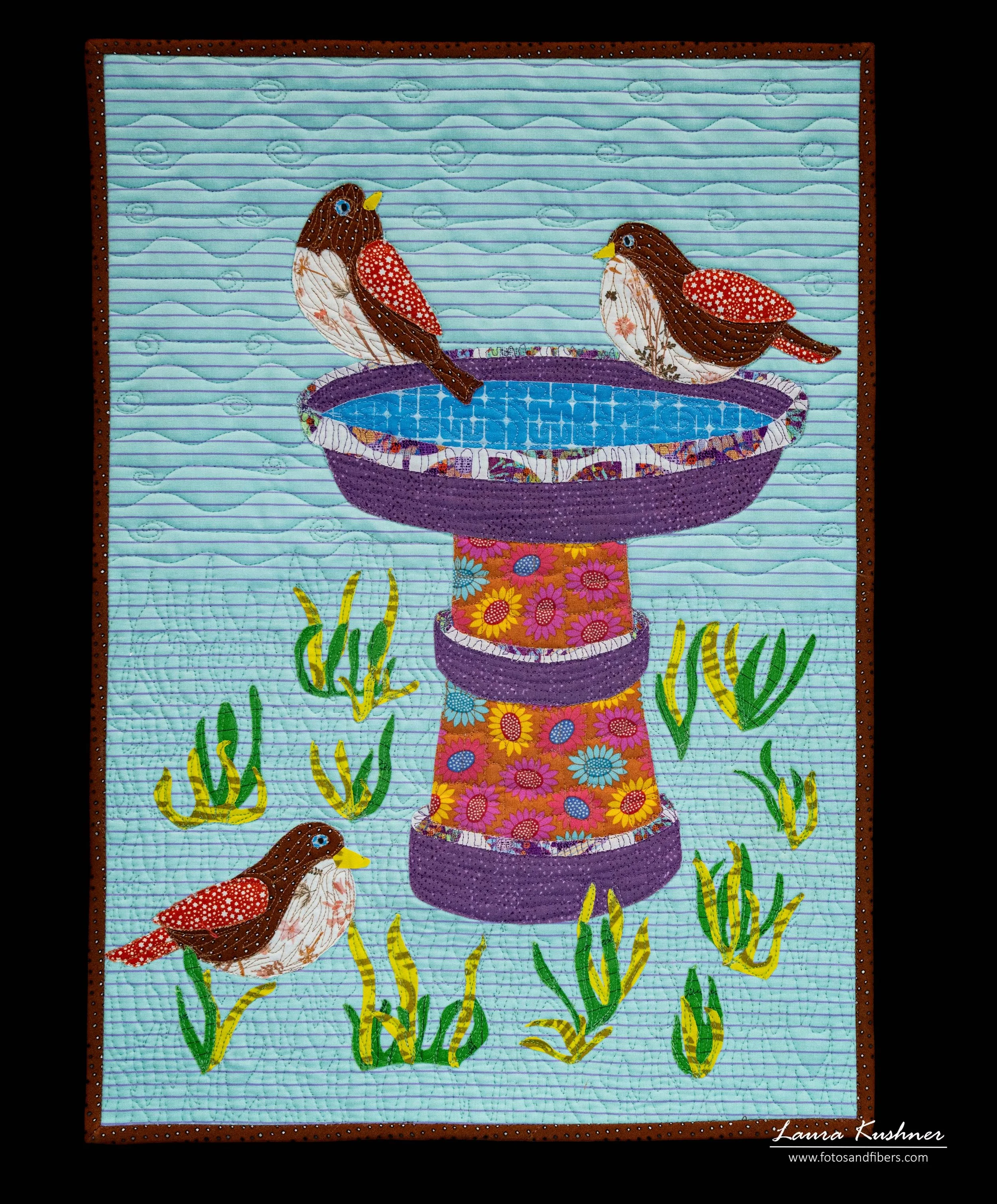 "Garden Party", 15.5" x 21.5"