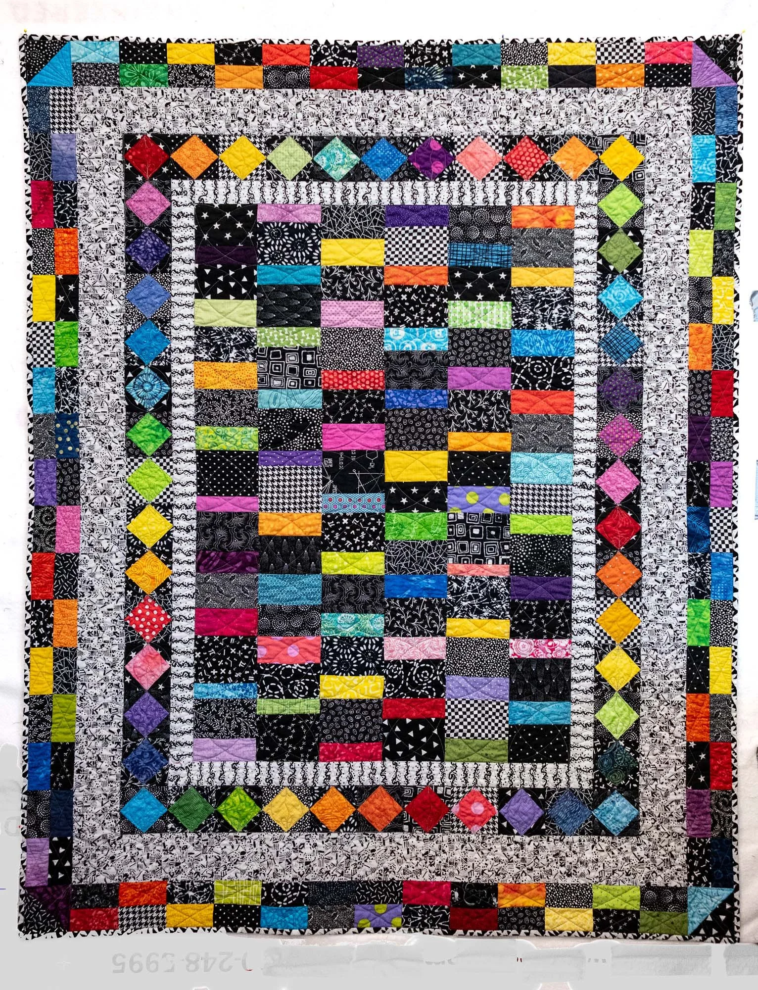 "Rainbow in a Box", 42.5" x 52.5"