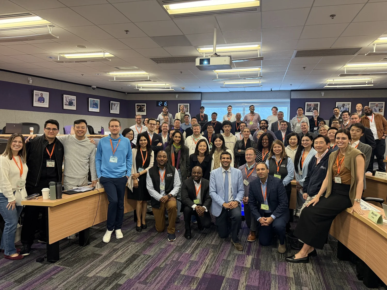 Birju Shah with the HKUST EMBA cohort in Hong Kong, December 2025