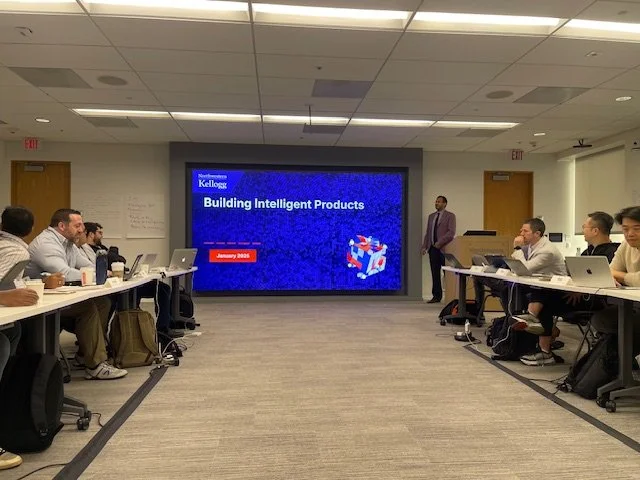 Birju Shah teaching a Kellogg executive elective session in San Francisco