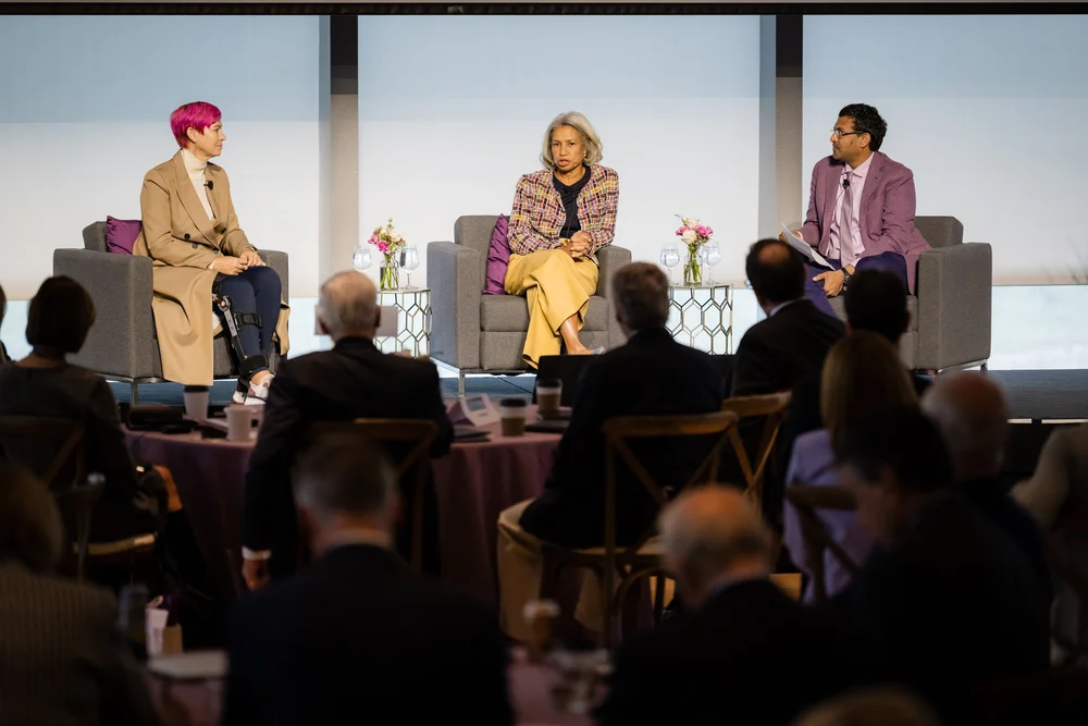 Birju Shah speaking at the Chicago Global Council 2025
