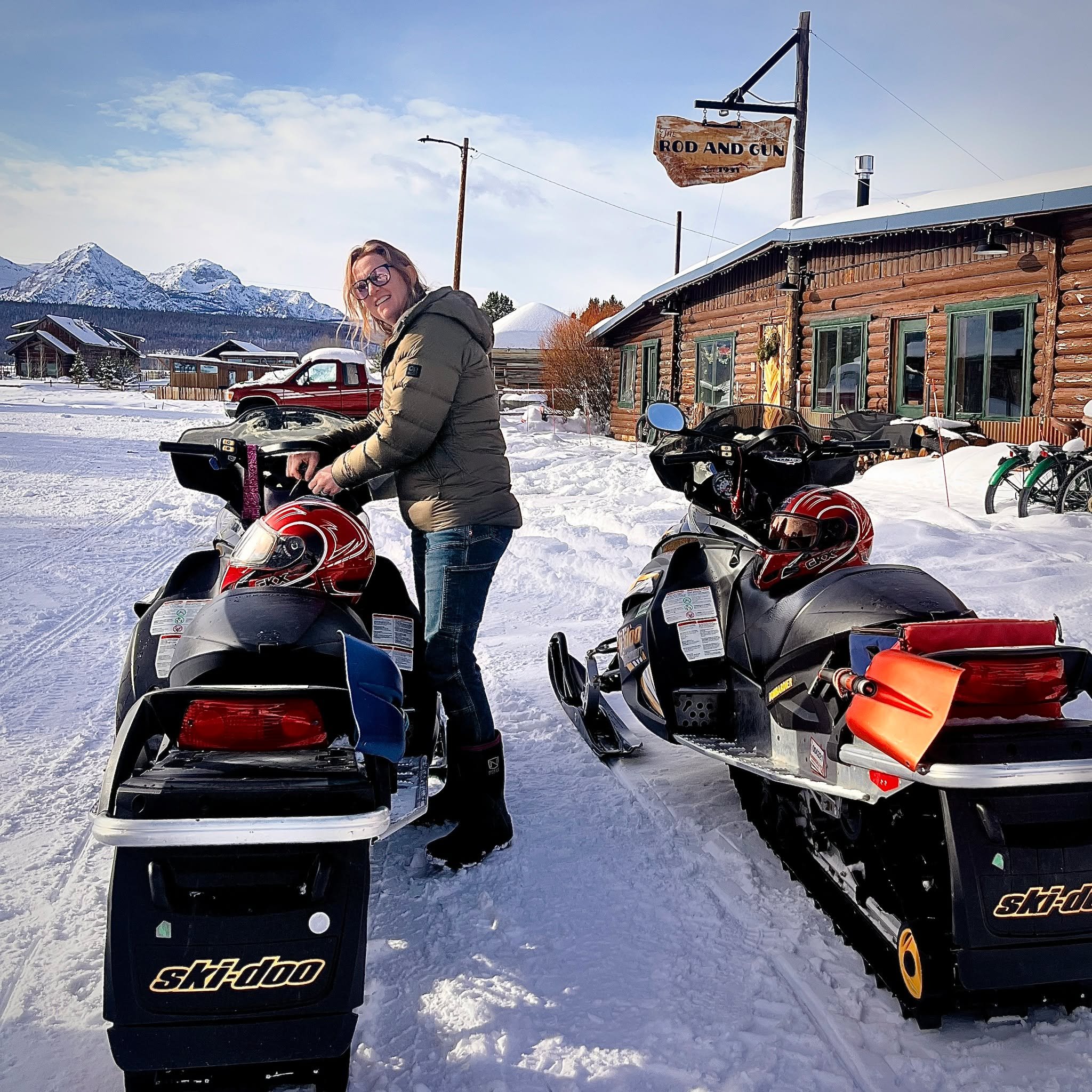 Adult Winter Camp is now OPEN! Ski In, Sled In, Walk in, Drive in...Stanley is full of winter events and activities. Come warm up yer butts and we'll give you the local lowdown.