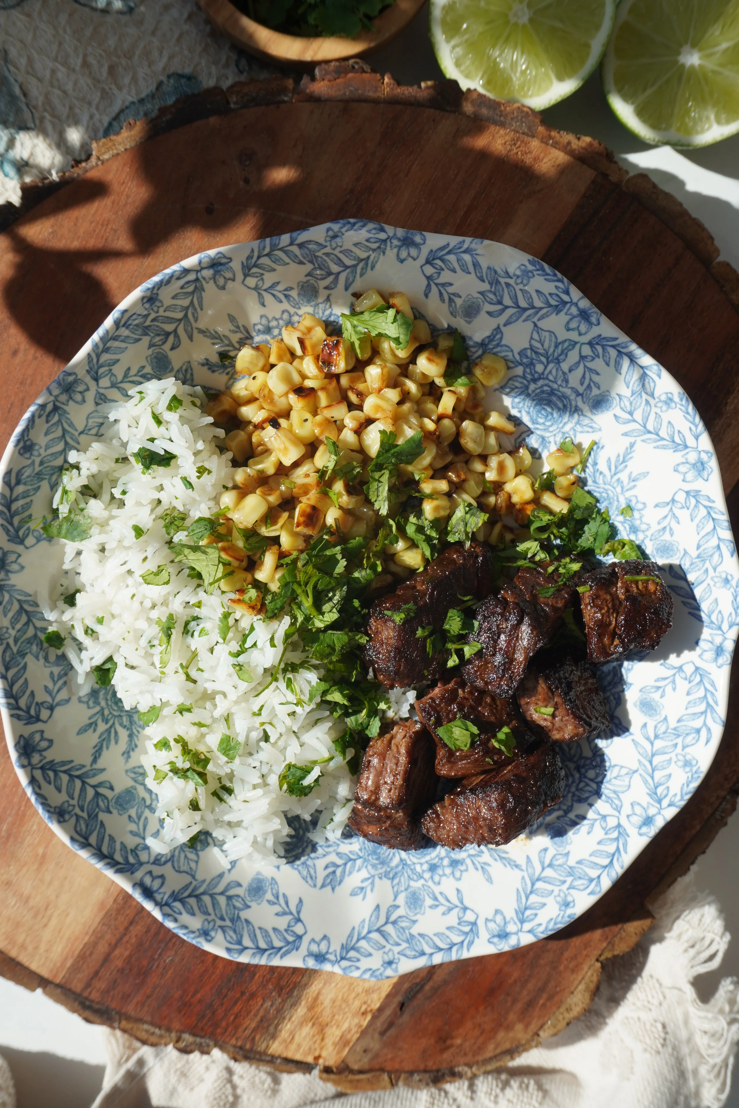 Cilantro Lime Steak Bowl